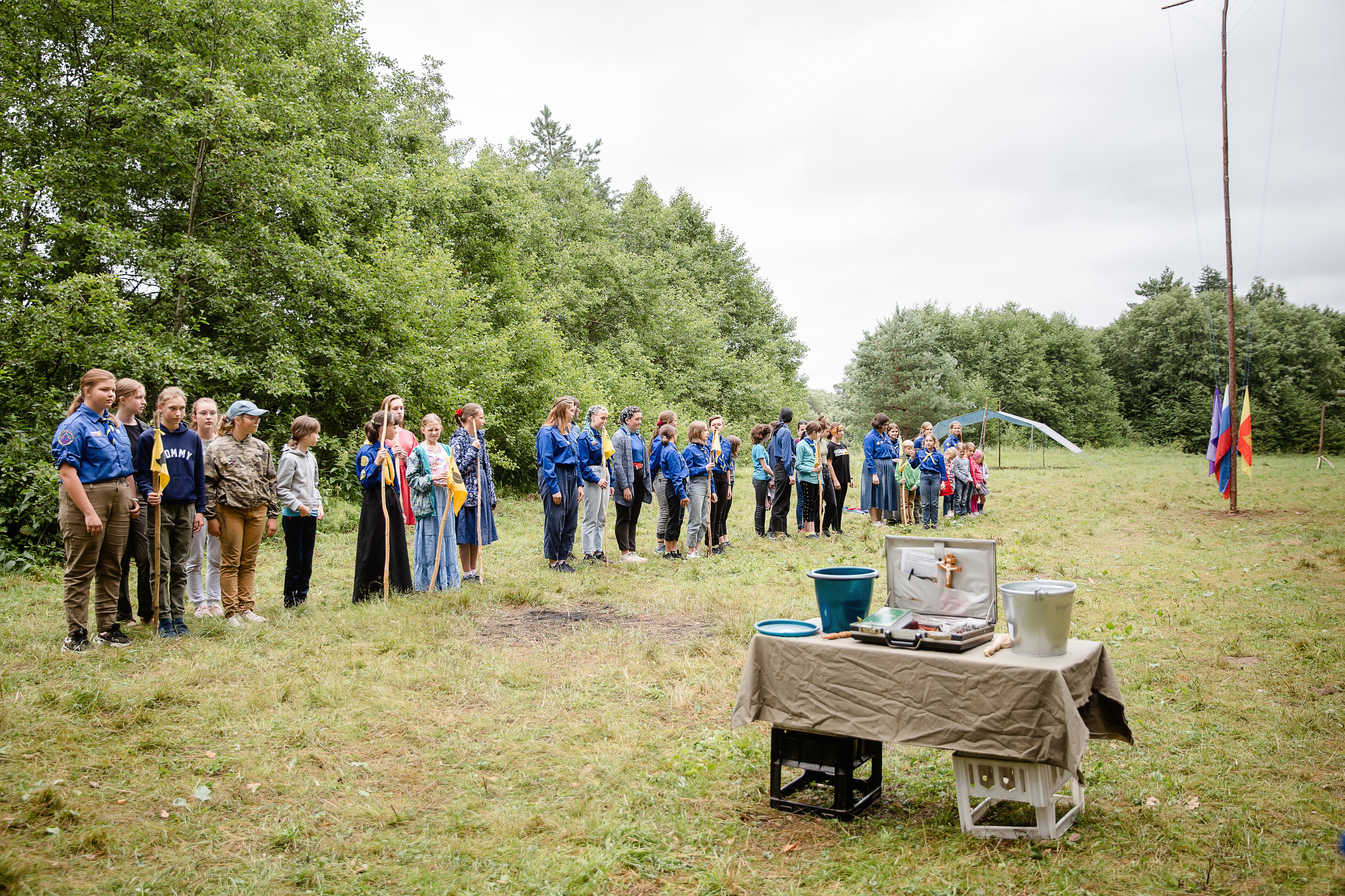 Лагерь православных следопытов в Тверской области, Дудино. Семейный и детский фотограф в Москве Вера Ускова