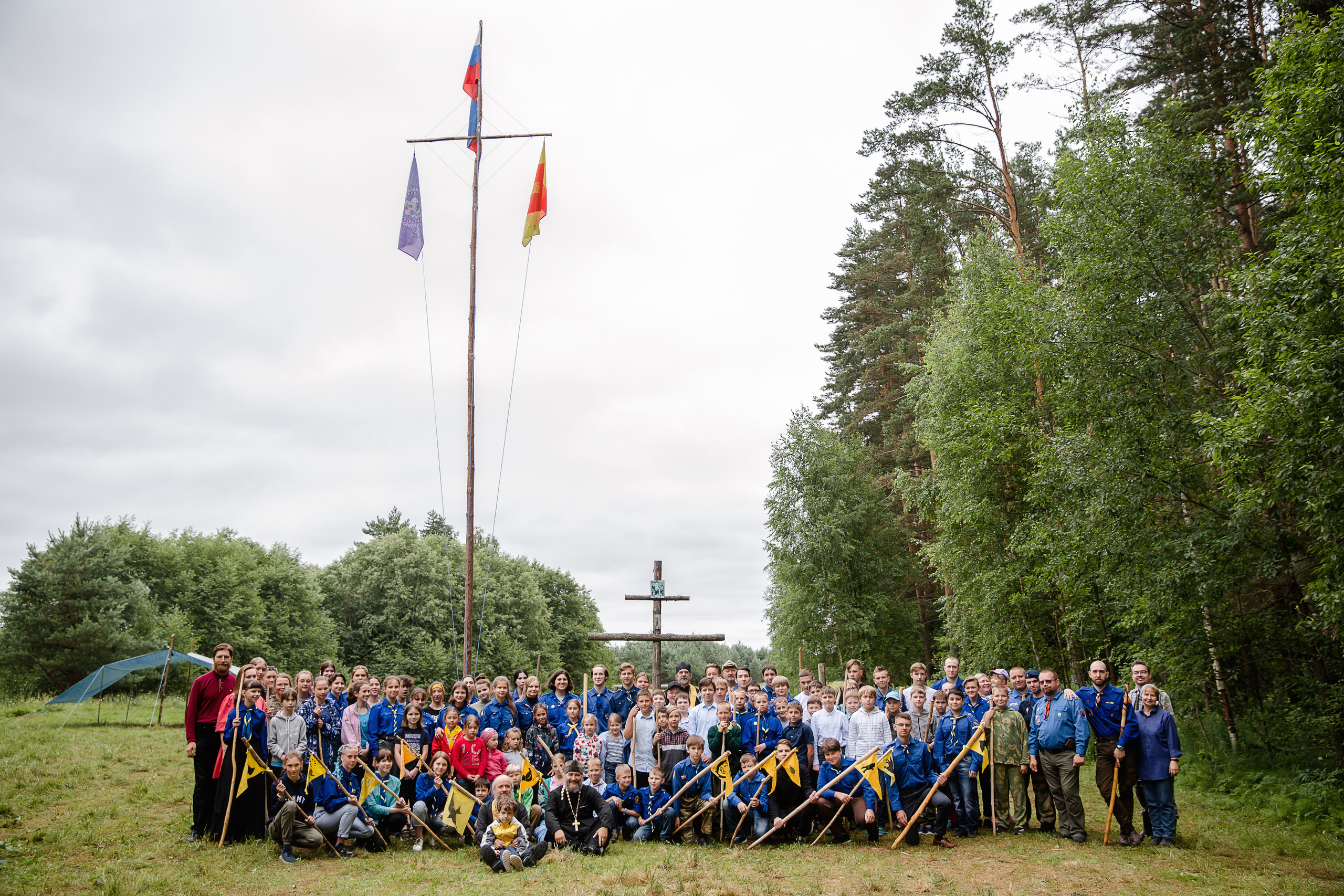 Лагерь православных следопытов в Тверской области, Дудино. Семейный и детский фотограф в Москве Вера Ускова