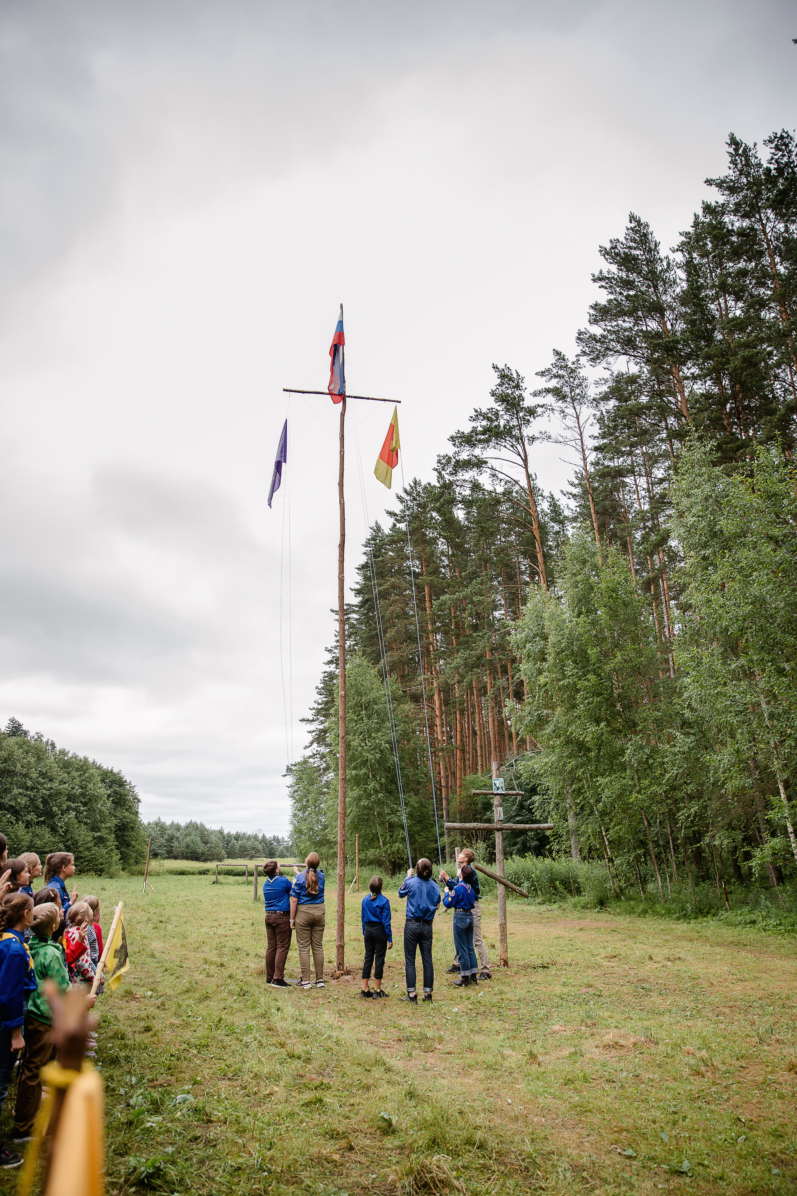 Лагерь православных следопытов в Тверской области, Дудино. Семейный и детский фотограф в Москве Вера Ускова