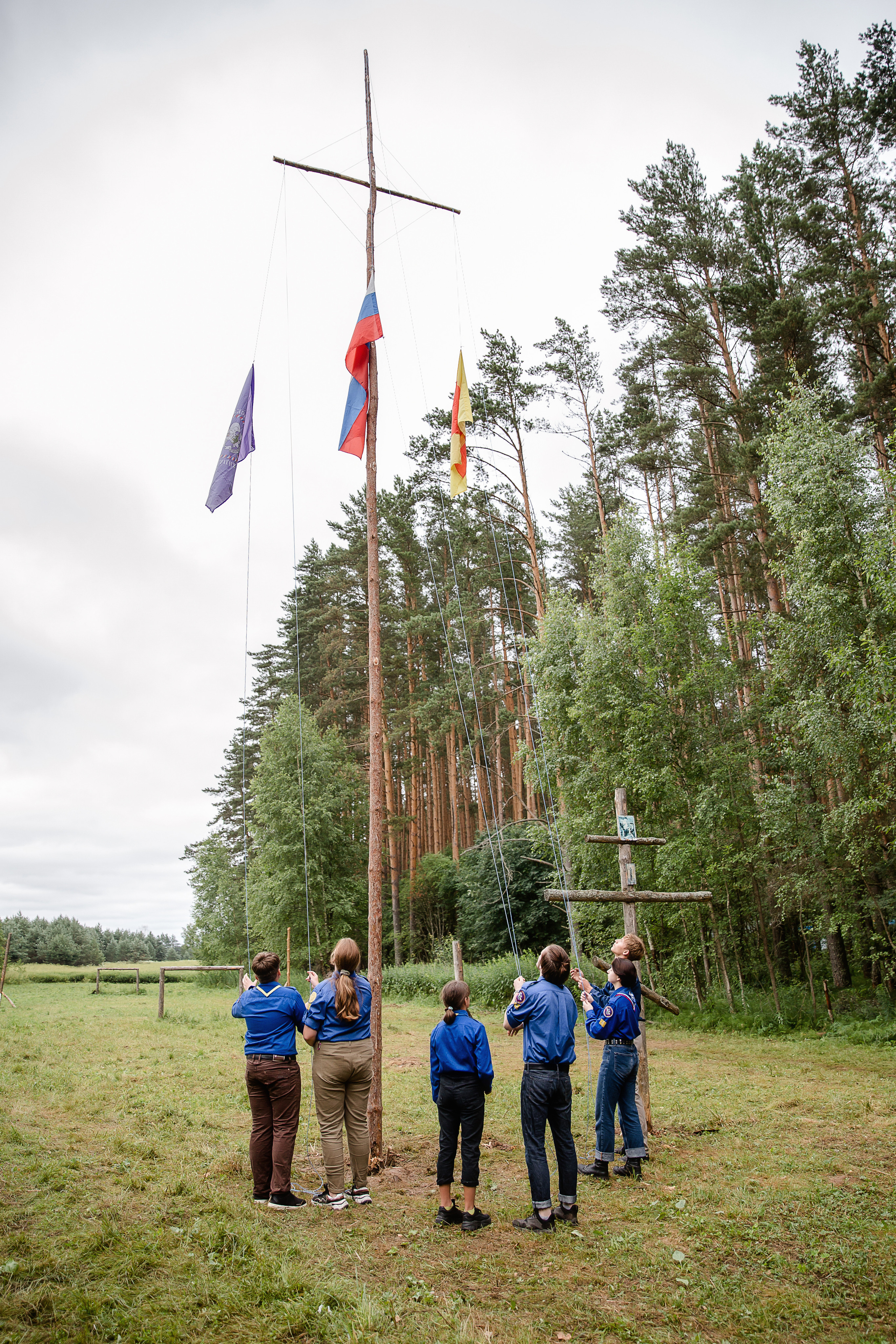 Лагерь православных следопытов в Тверской области, Дудино. Семейный и детский фотограф в Москве Вера Ускова
