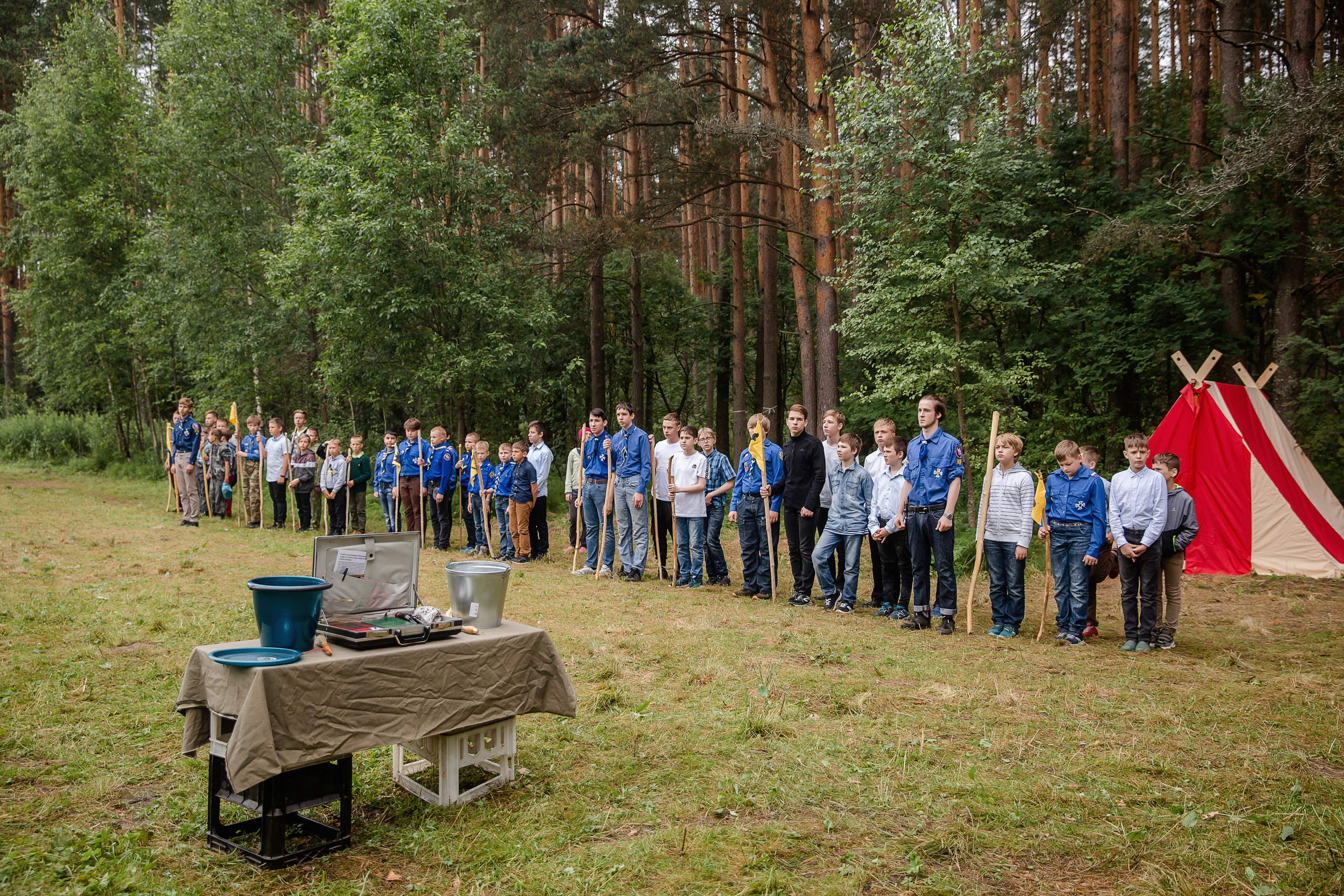 Лагерь православных следопытов в Тверской области, Дудино. Семейный и детский фотограф в Москве Вера Ускова