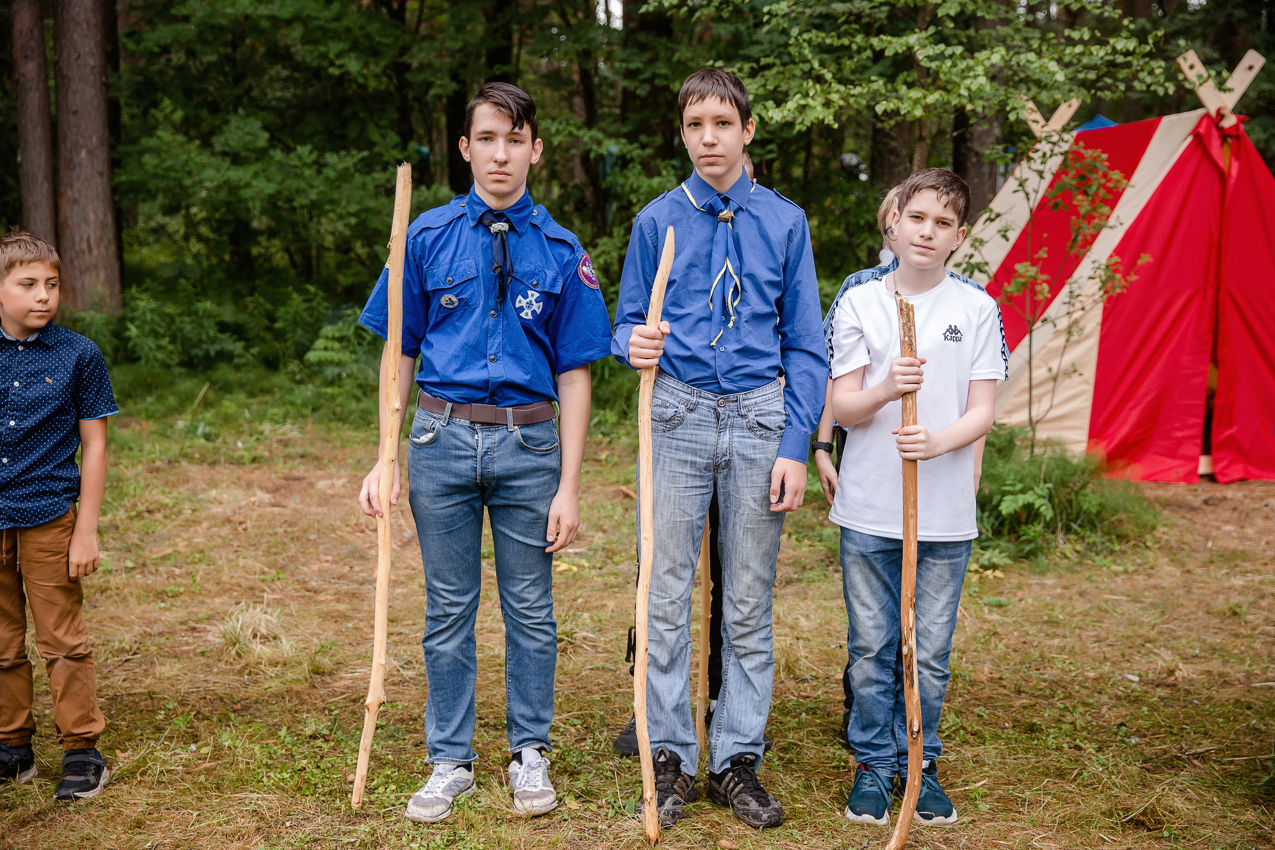 Лагерь православных следопытов в Тверской области, Дудино. Семейный и детский фотограф в Москве Вера Ускова