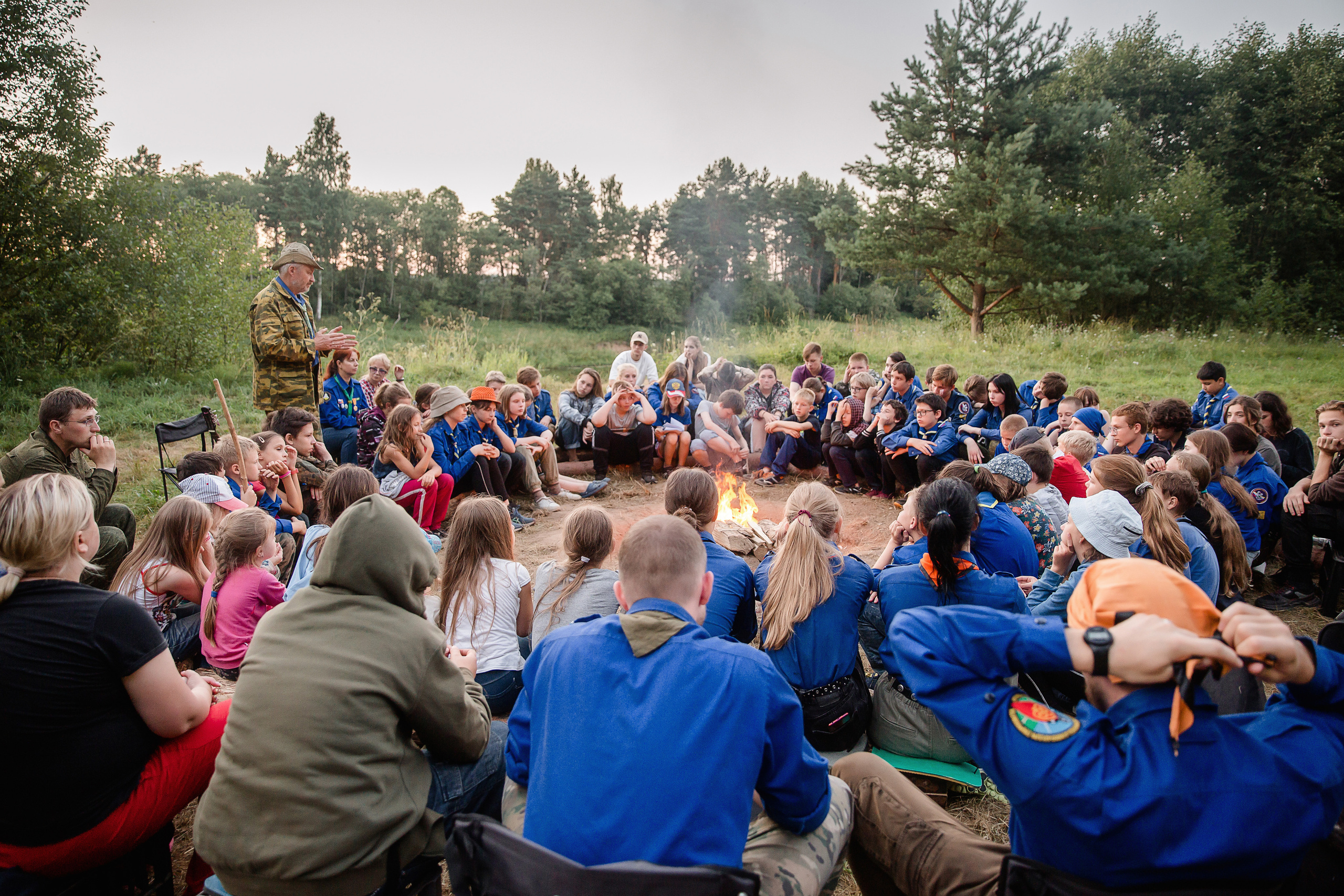 Лагерь православных следопытов в Тверской области, Дудино. Семейный и детский фотограф в Москве Вера Ускова
