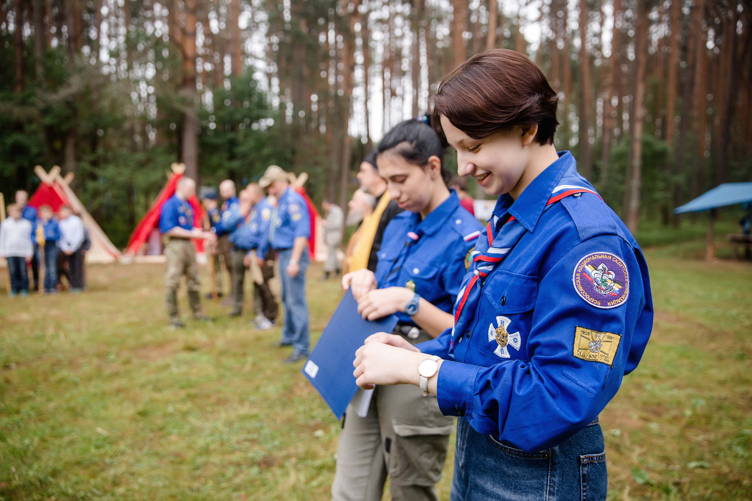 Лагерь православных следопытов в Тверской области, Дудино. Семейный и детский фотограф в Москве Вера Ускова