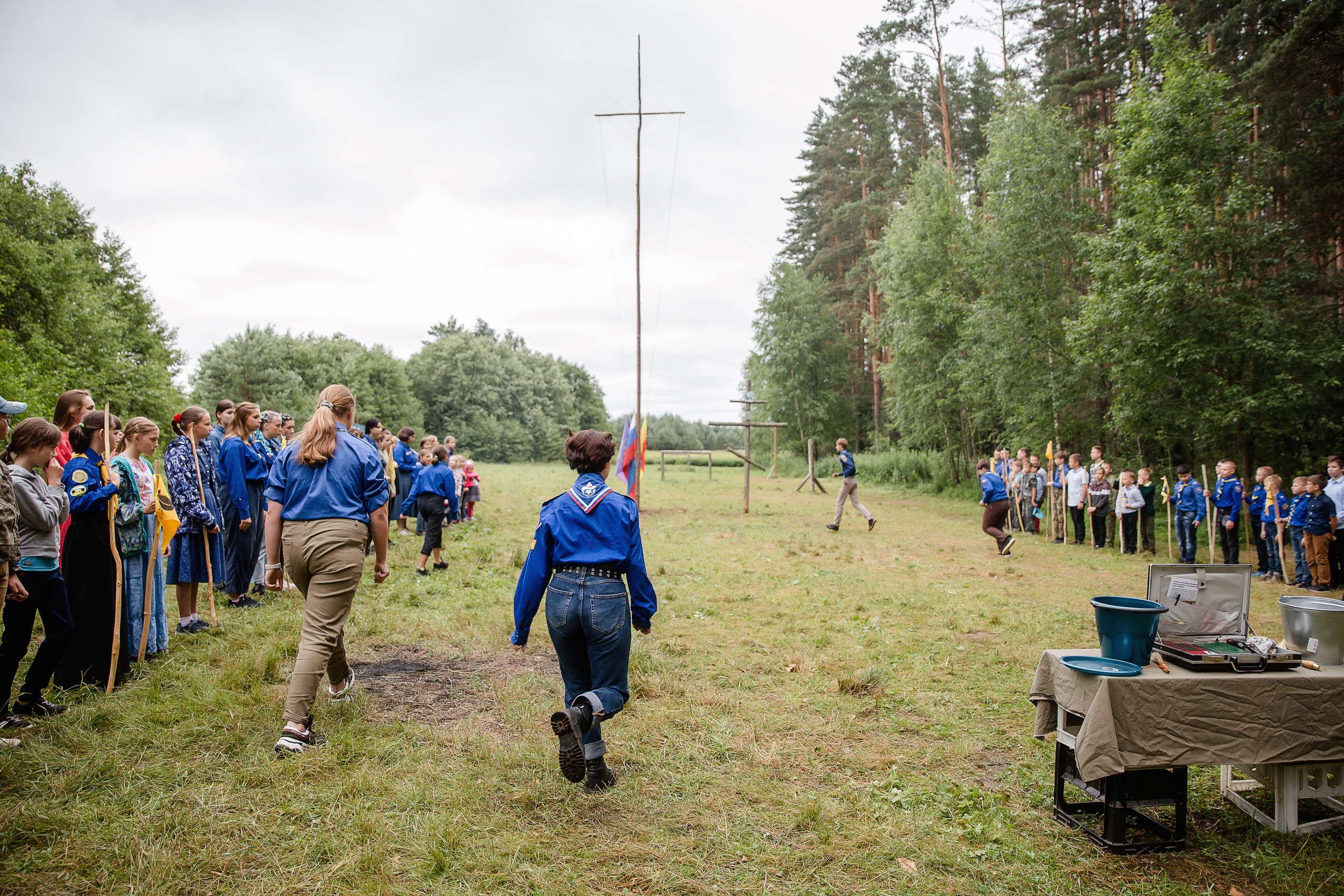 Лагерь православных следопытов в Тверской области, Дудино. Семейный и детский фотограф в Москве Вера Ускова
