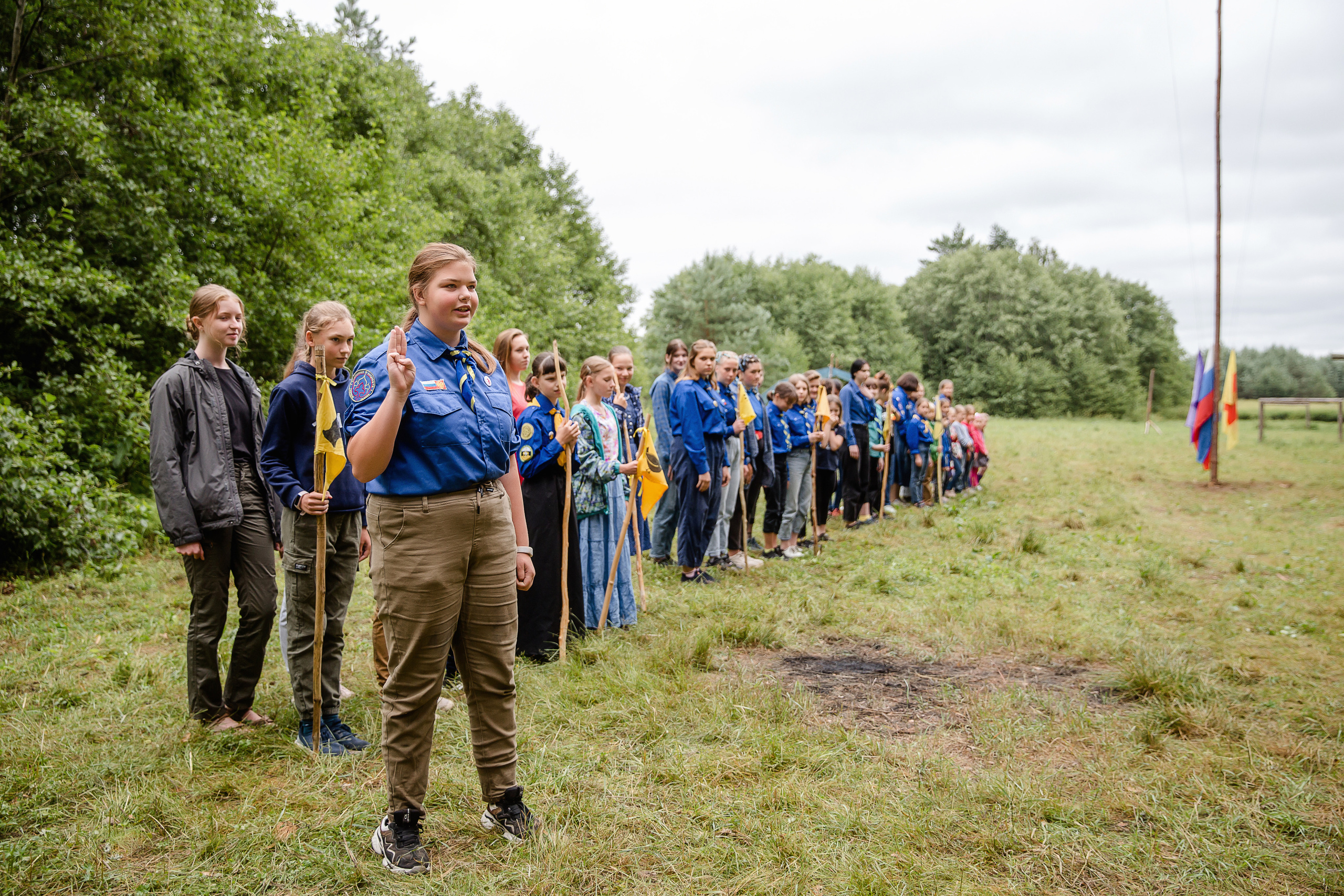 Лагерь православных следопытов в Тверской области, Дудино. Семейный и детский фотограф в Москве Вера Ускова