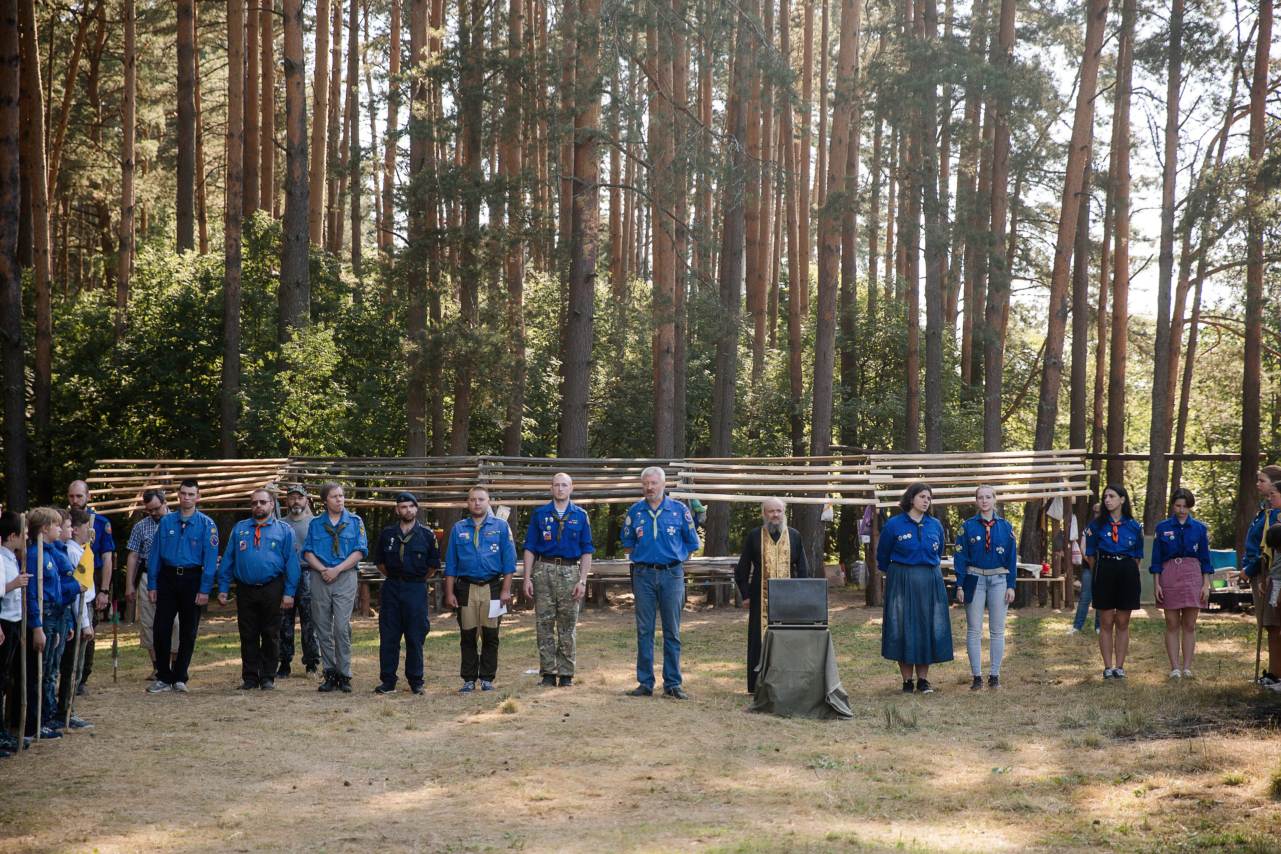 Лагерь православных следопытов в Тверской области, Дудино. Семейный и детский фотограф в Москве Вера Ускова