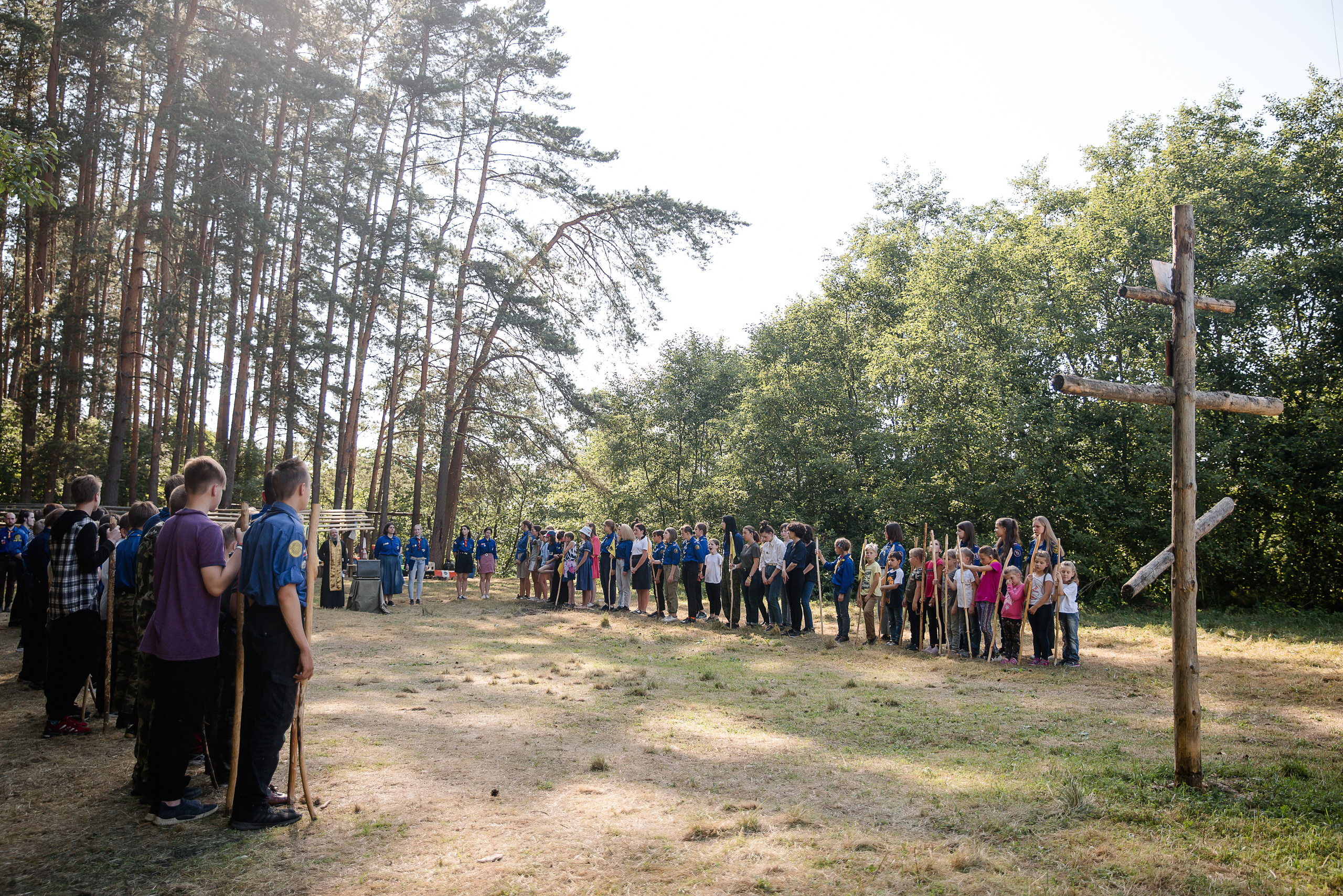 Лагерь православных следопытов в Тверской области, Дудино. Семейный и детский фотограф в Москве Вера Ускова