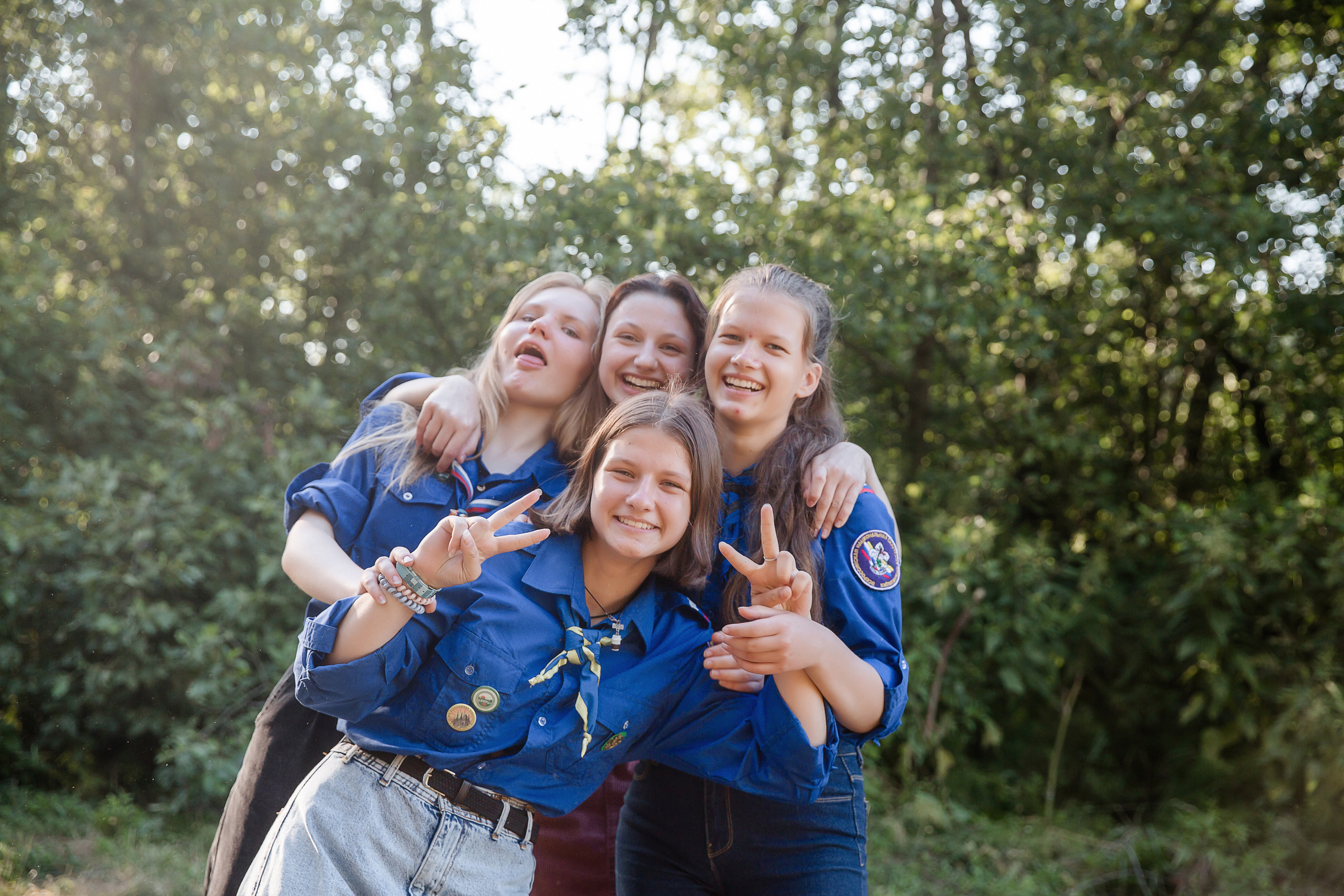 Лагерь православных следопытов в Тверской области, Дудино. Семейный и детский фотограф в Москве Вера Ускова