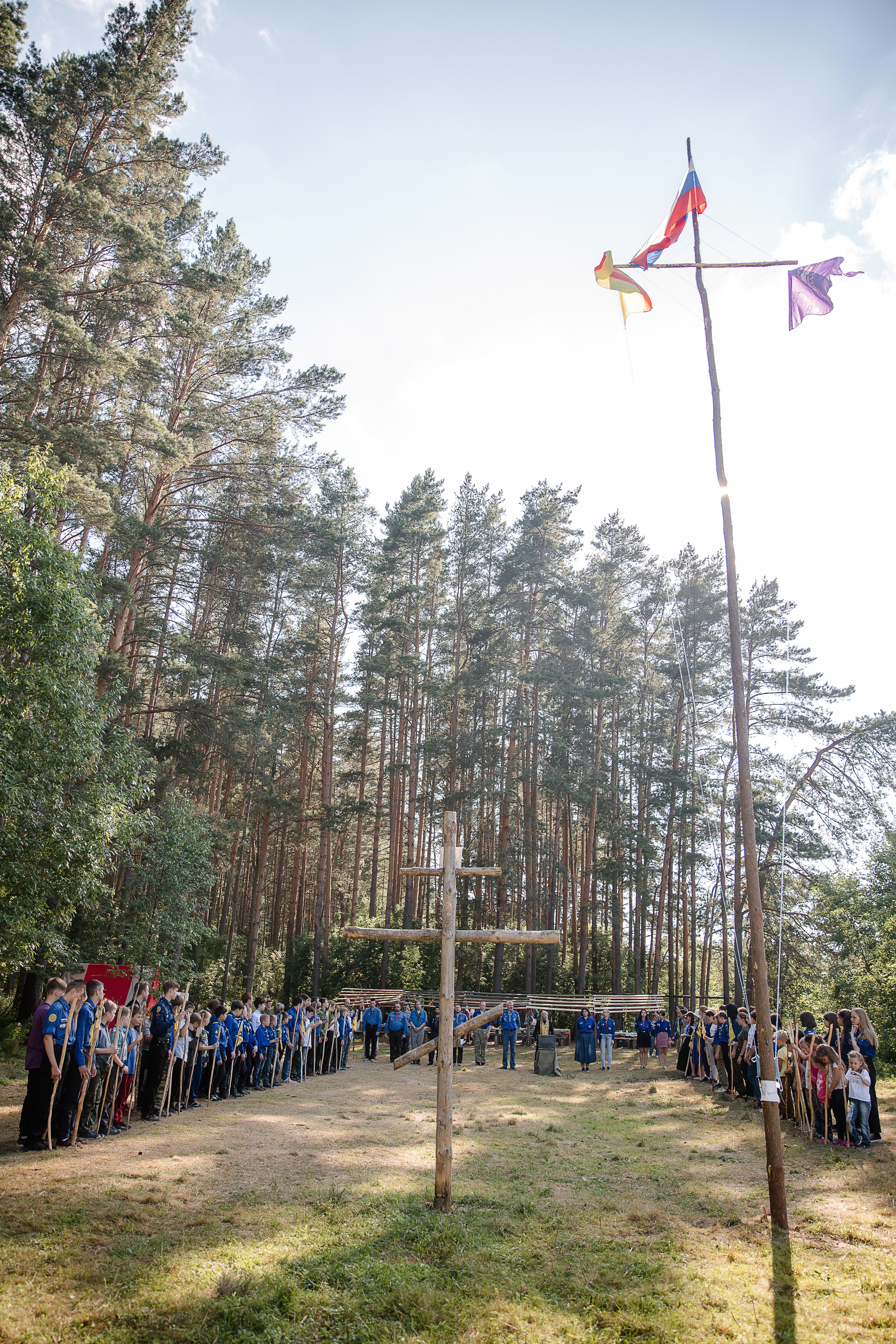 Лагерь православных следопытов в Тверской области, Дудино. Семейный и детский фотограф в Москве Вера Ускова