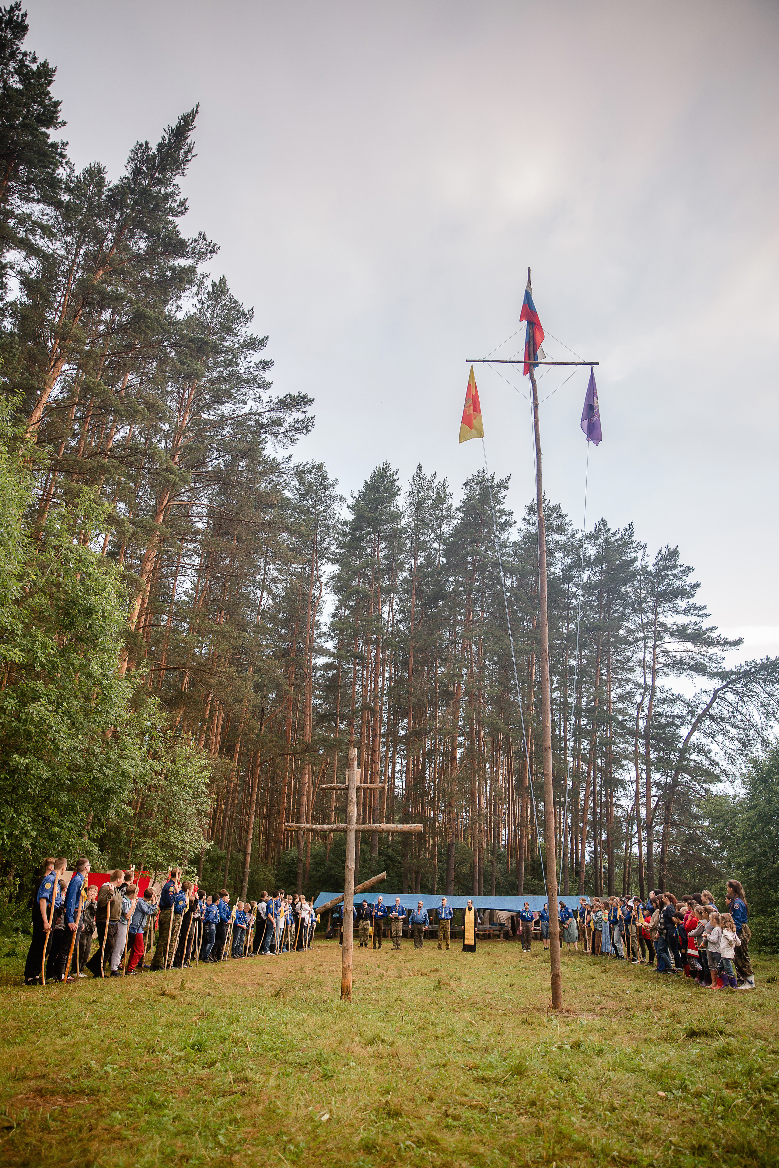Лагерь православных следопытов в Тверской области, Дудино. Семейный и детский фотограф в Москве Вера Ускова