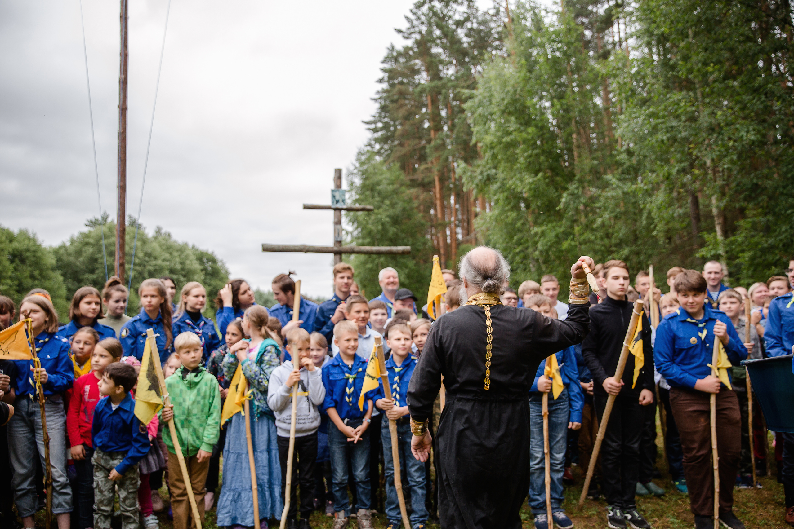 Лагерь православных следопытов в Тверской области, Дудино. Семейный и детский фотограф в Москве Вера Ускова