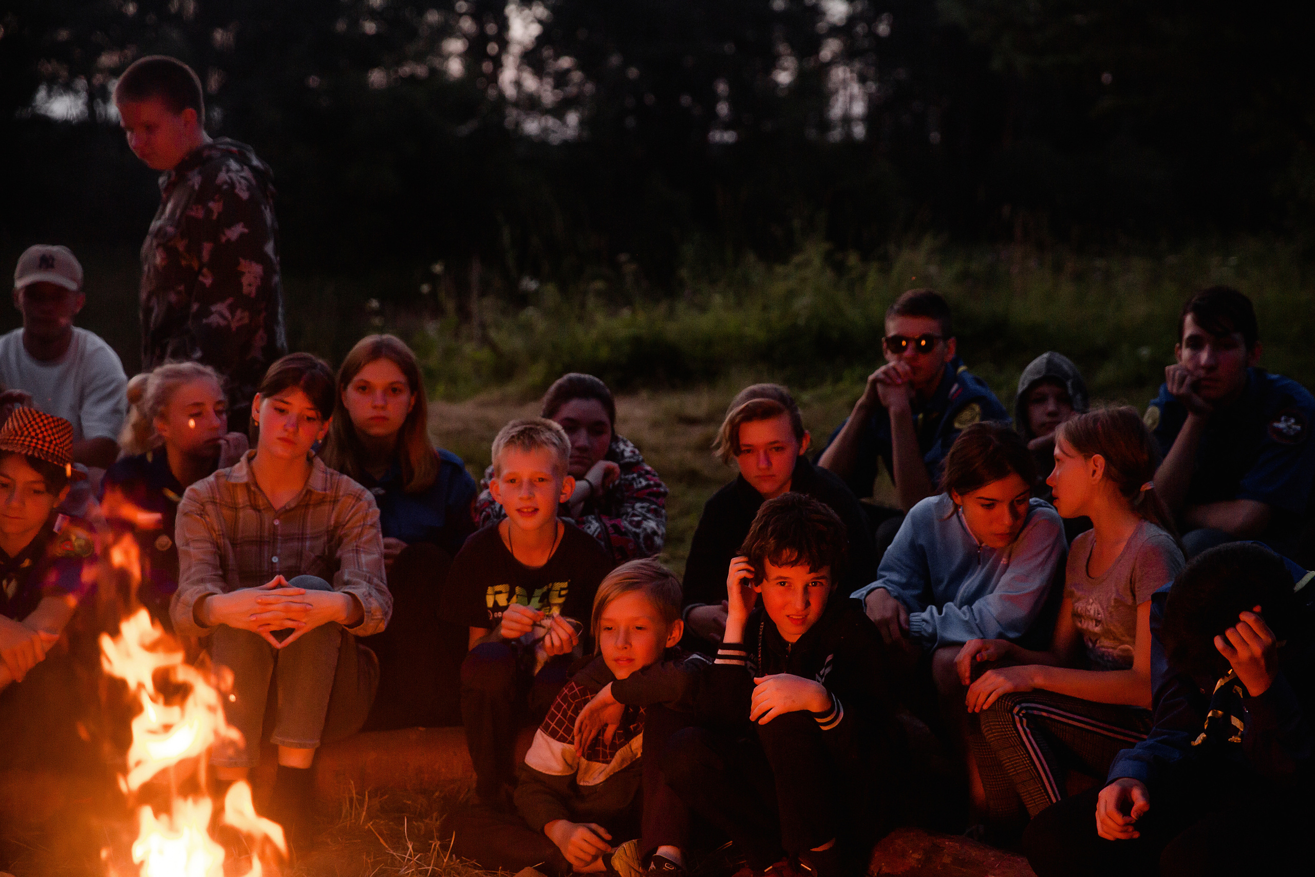 Лагерь православных следопытов в Тверской области, Дудино. Семейный и детский фотограф в Москве Вера Ускова