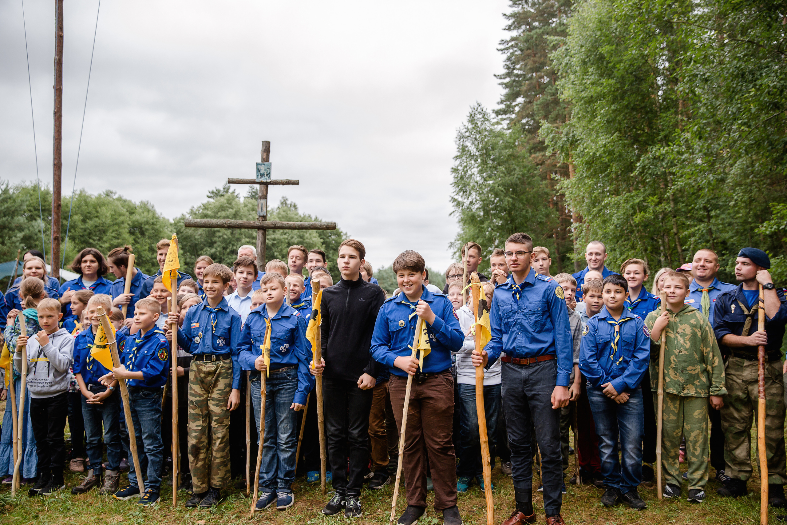 Лагерь православных следопытов в Тверской области, Дудино. Семейный и детский фотограф в Москве Вера Ускова