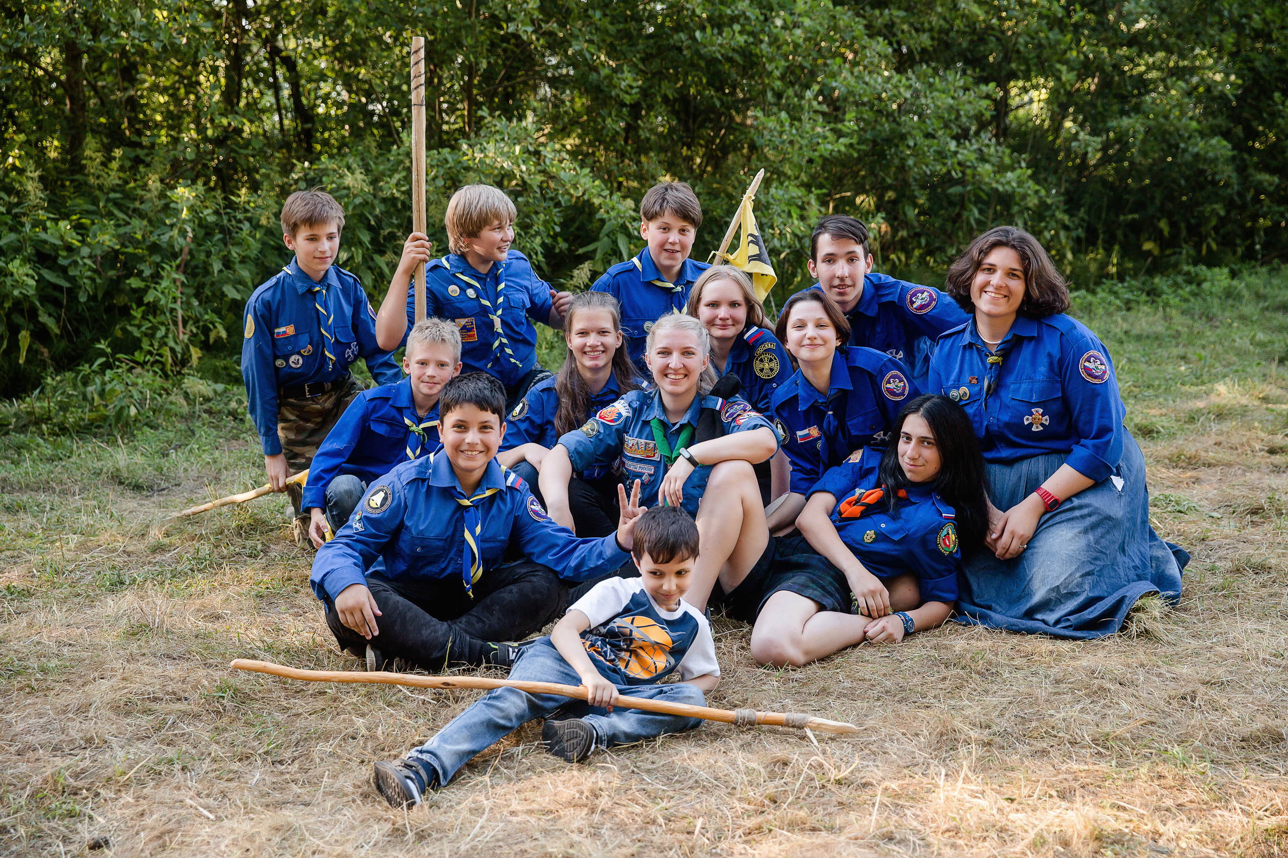 Лагерь православных следопытов в Тверской области, Дудино. Семейный и детский фотограф в Москве Вера Ускова