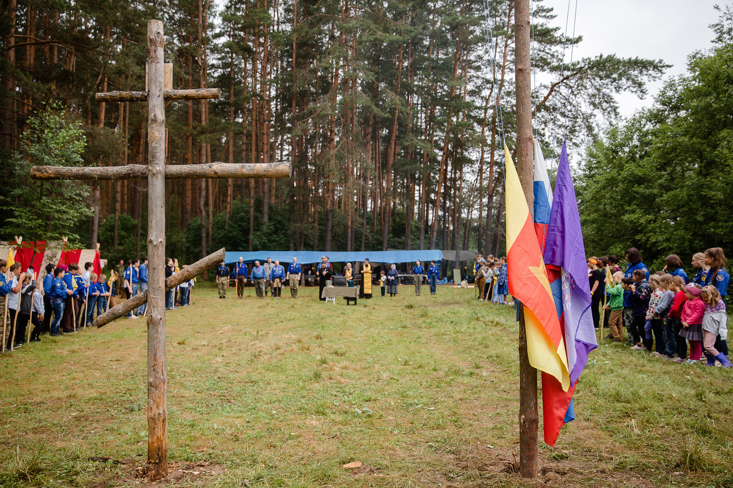Лагерь православных следопытов в Тверской области, Дудино. Семейный и детский фотограф в Москве Вера Ускова