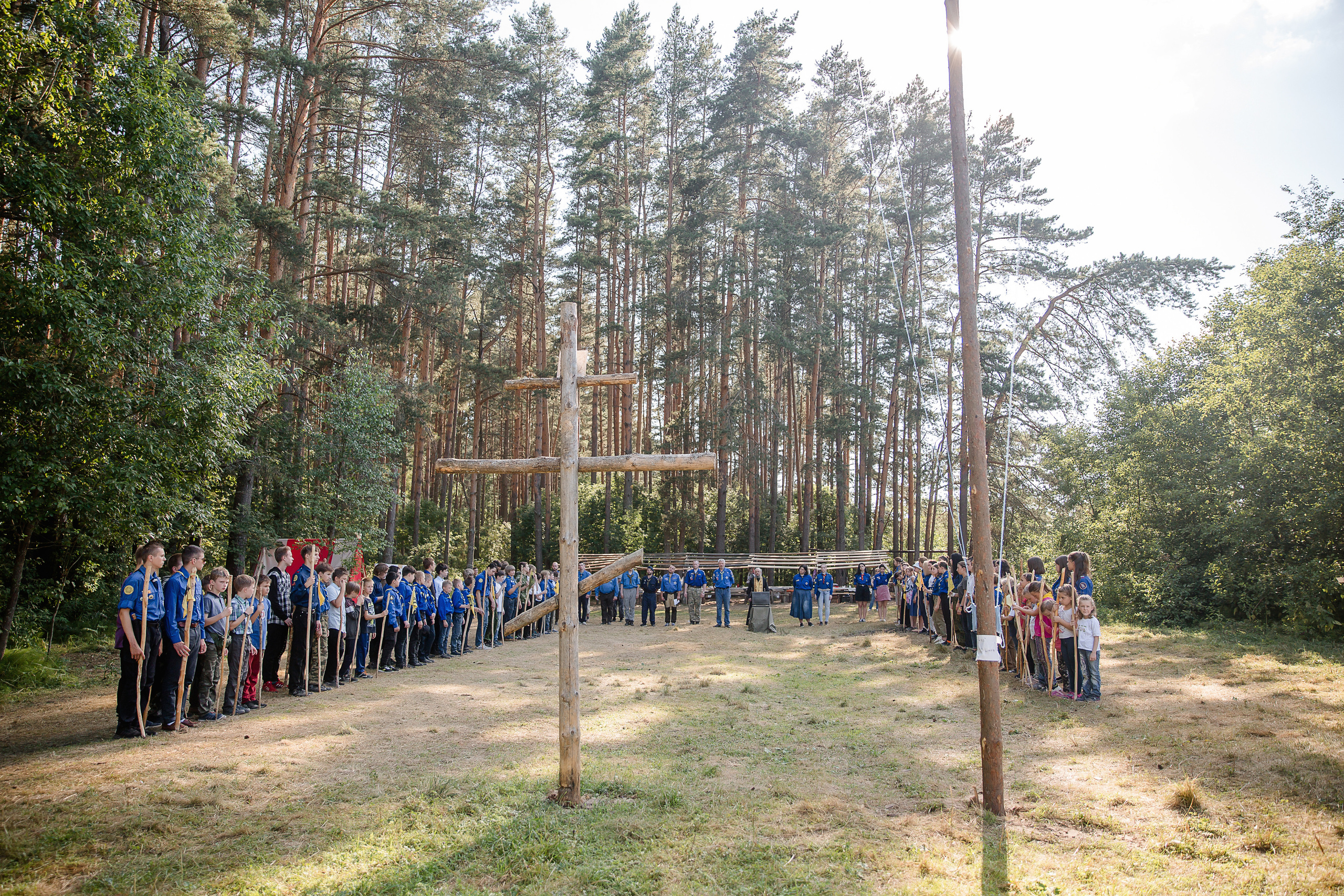 Лагерь православных следопытов в Тверской области, Дудино. Семейный и детский фотограф в Москве Вера Ускова