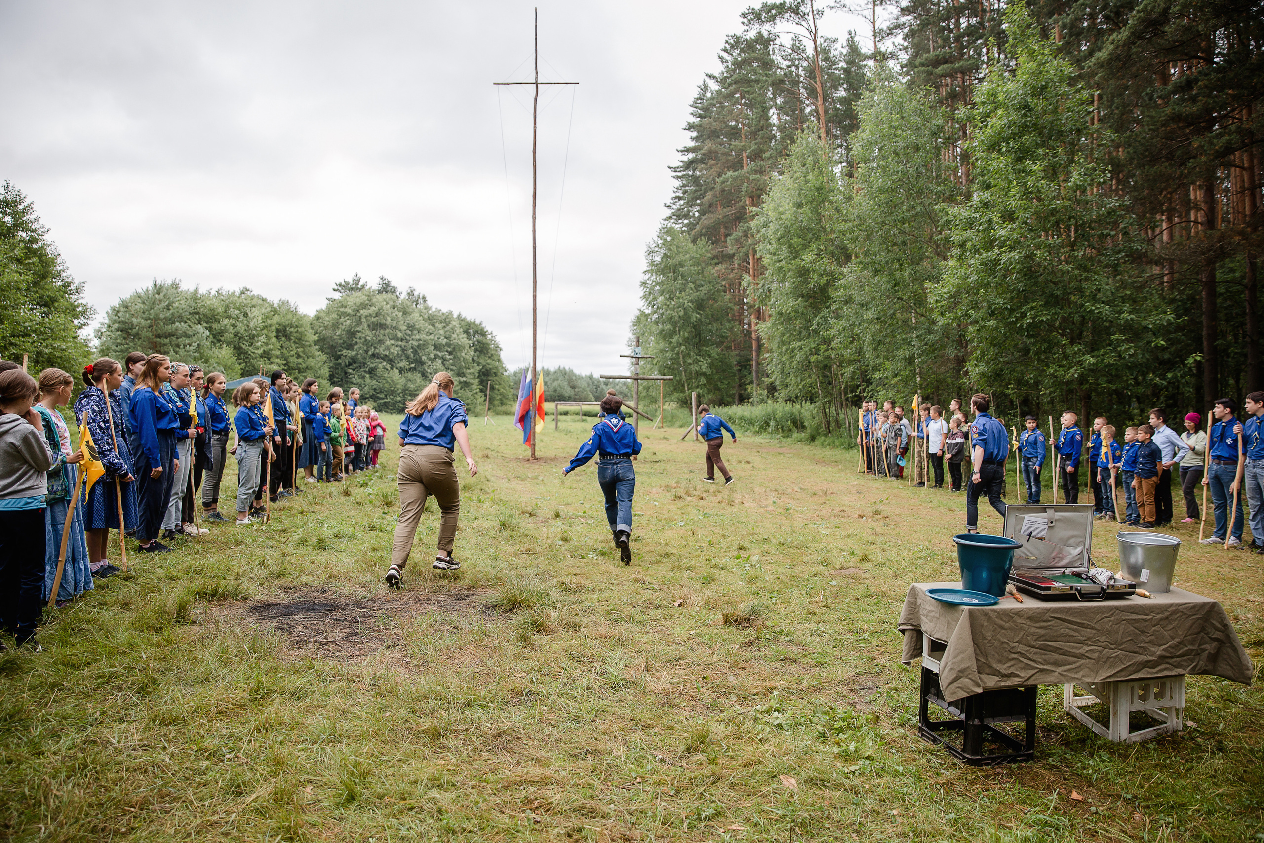 Лагерь православных следопытов в Тверской области, Дудино. Семейный и детский фотограф в Москве Вера Ускова