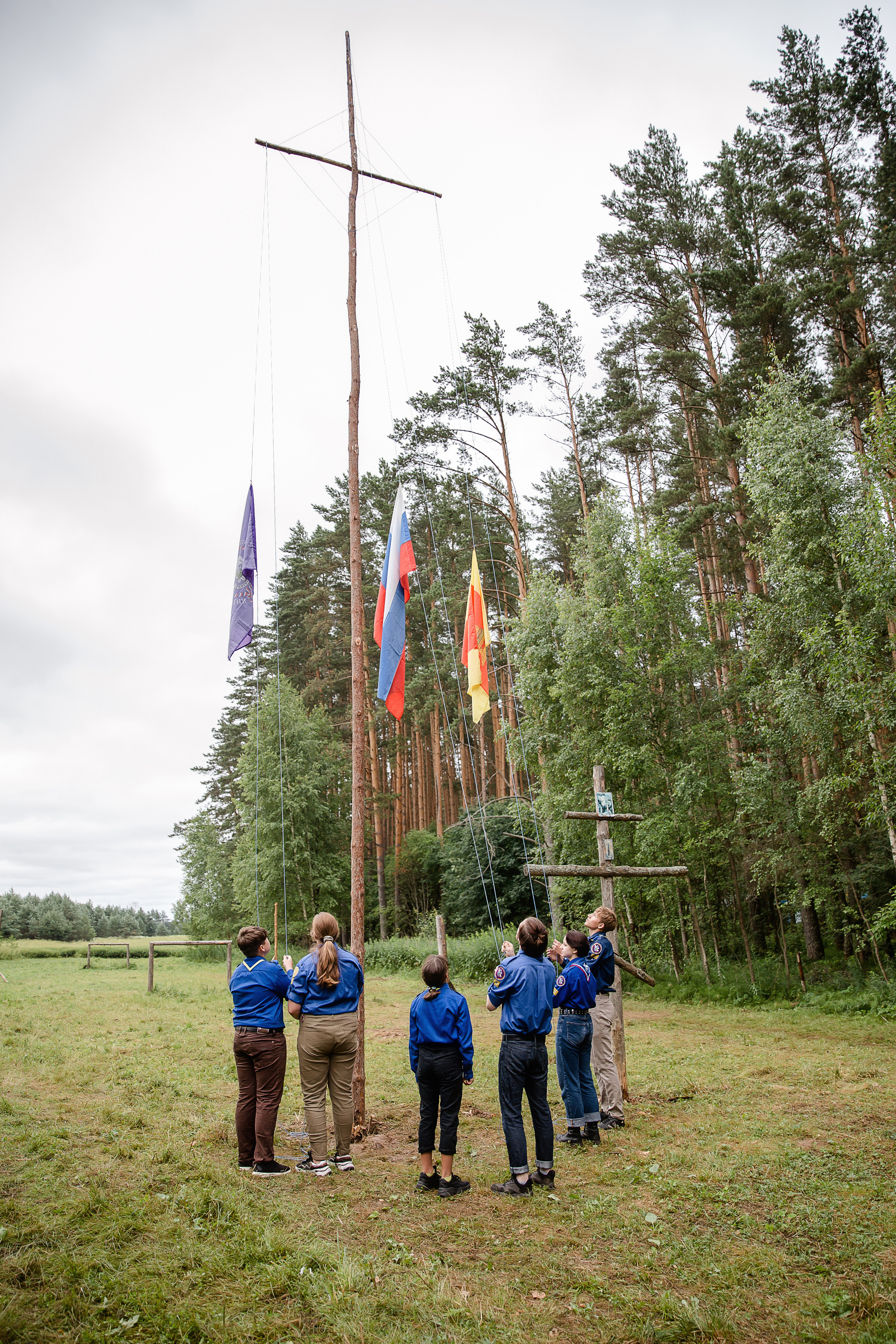 Лагерь православных следопытов в Тверской области, Дудино. Семейный и детский фотограф в Москве Вера Ускова