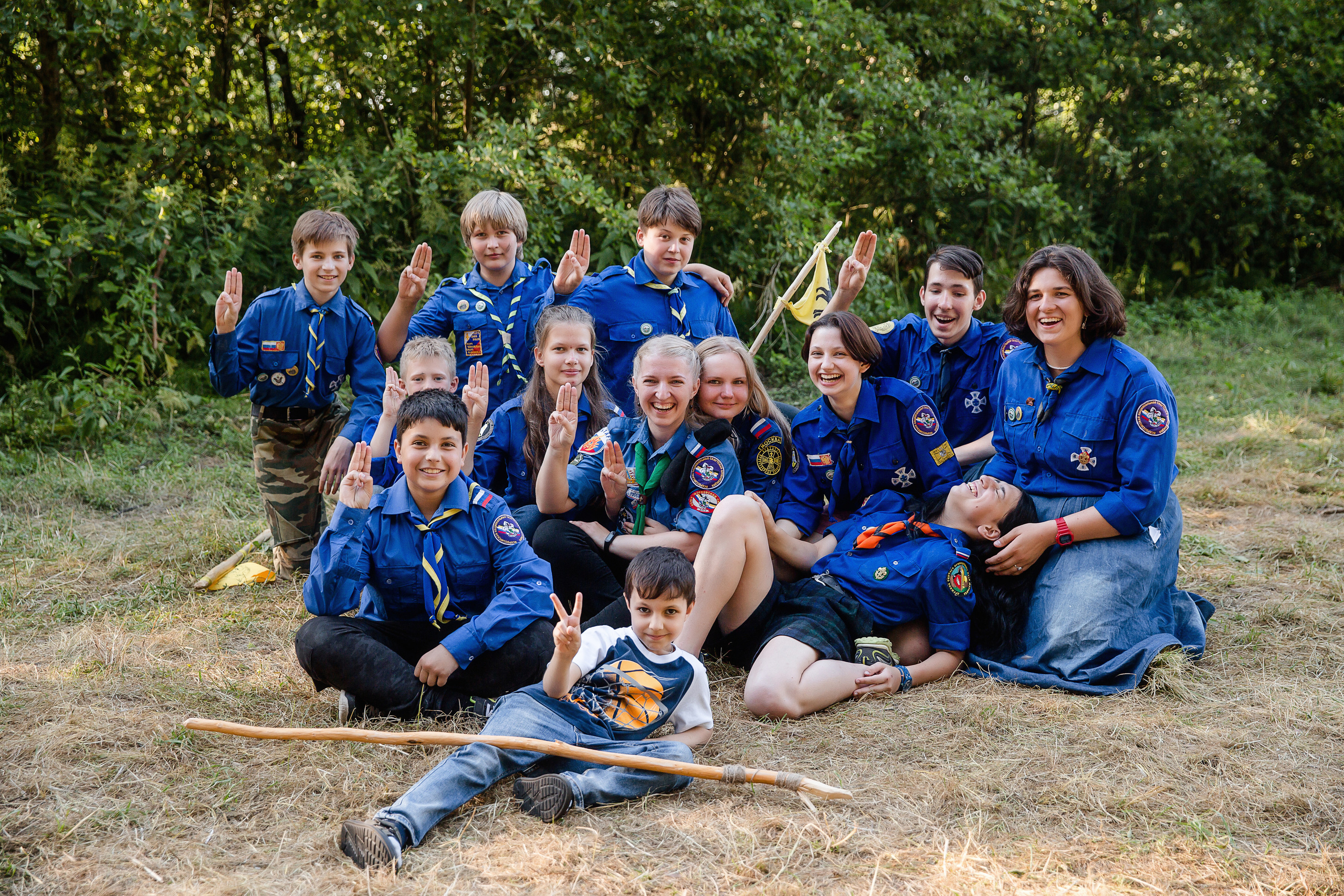 Лагерь православных следопытов в Тверской области, Дудино. Семейный и детский фотограф в Москве Вера Ускова