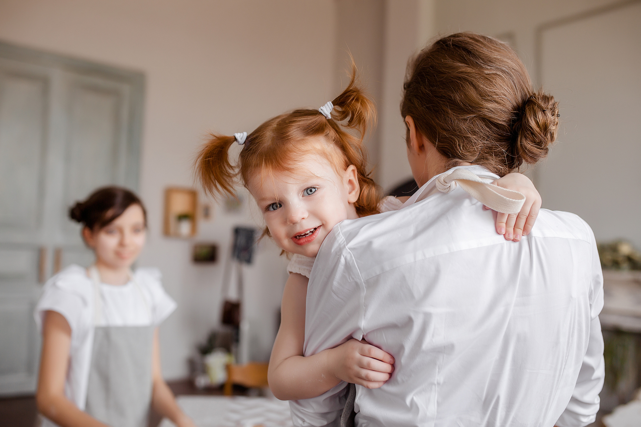 Кулинарная фотосессия перед Пасхой. Семейный и детский фотограф в Москве Вера Ускова