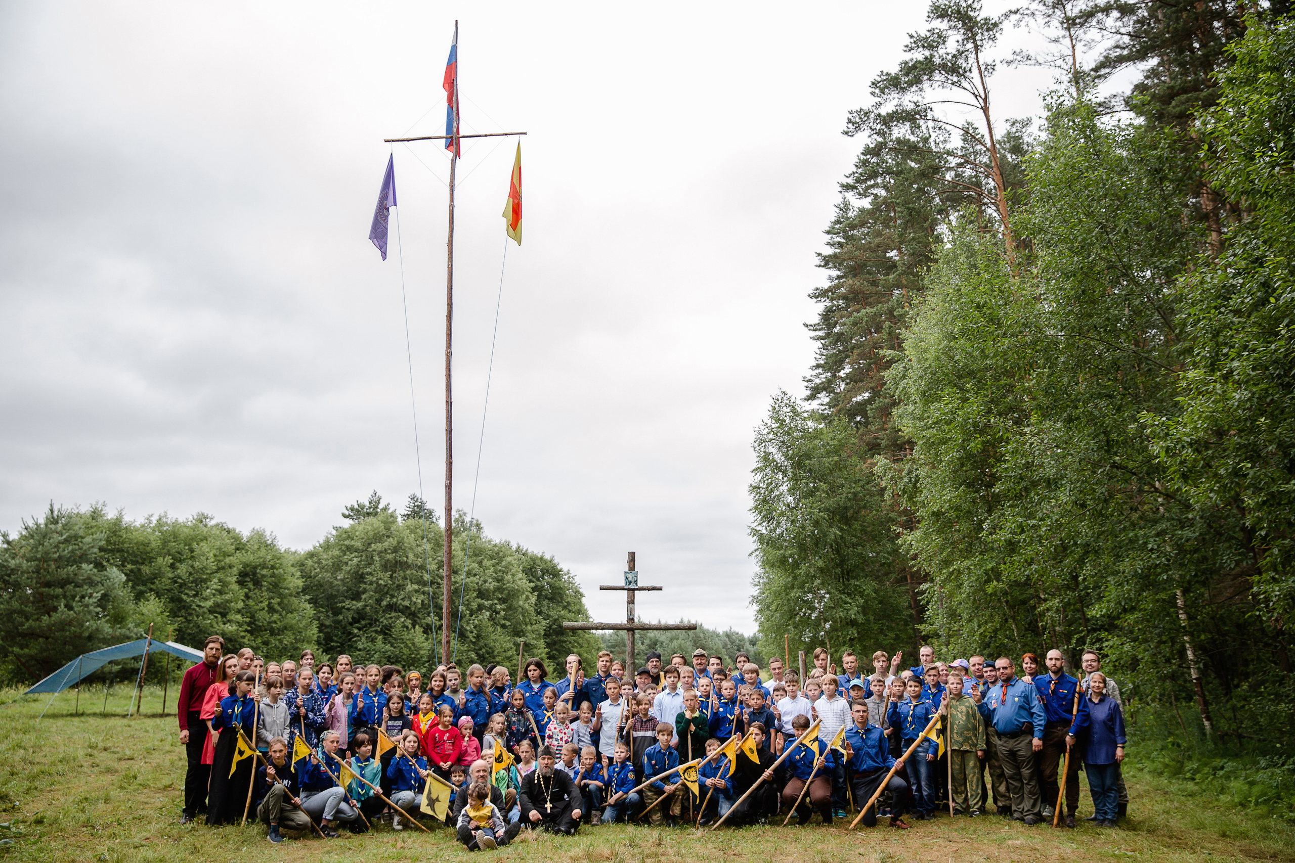 Лагерь православных следопытов в Тверской области, Дудино. Семейный и детский фотограф в Москве Вера Ускова