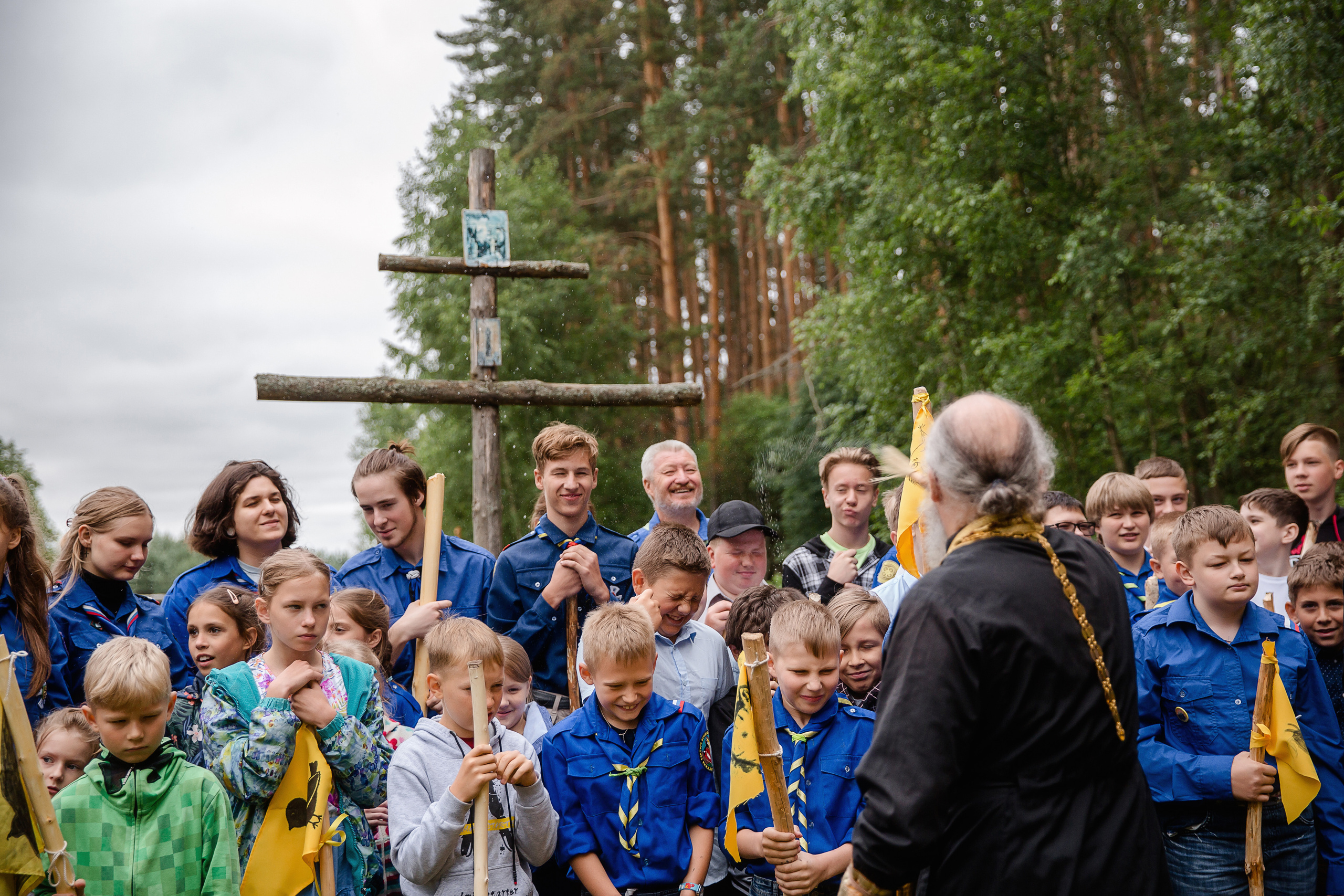 Лагерь православных следопытов в Тверской области, Дудино. Семейный и детский фотограф в Москве Вера Ускова