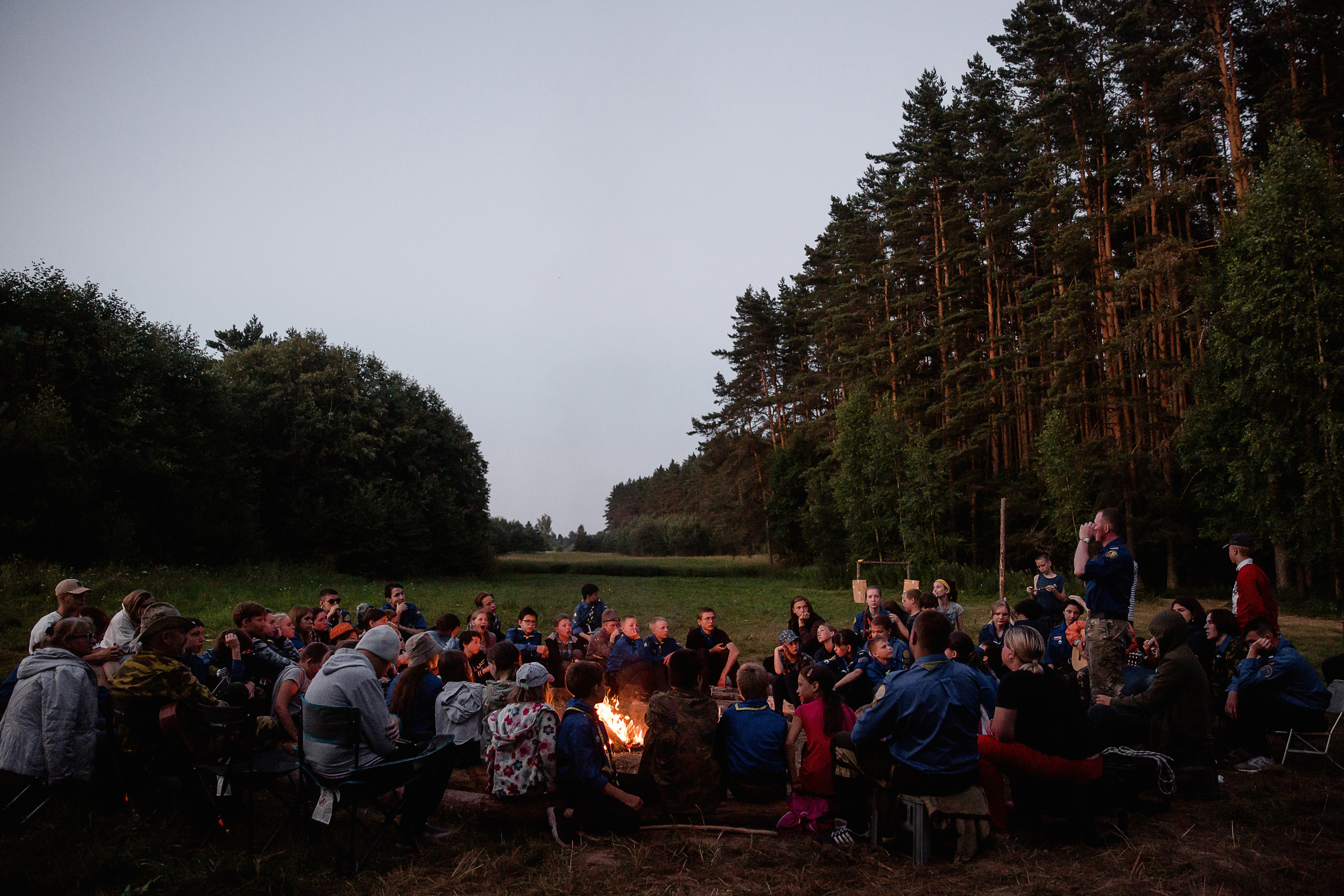 Лагерь православных следопытов в Тверской области, Дудино. Семейный и детский фотограф в Москве Вера Ускова