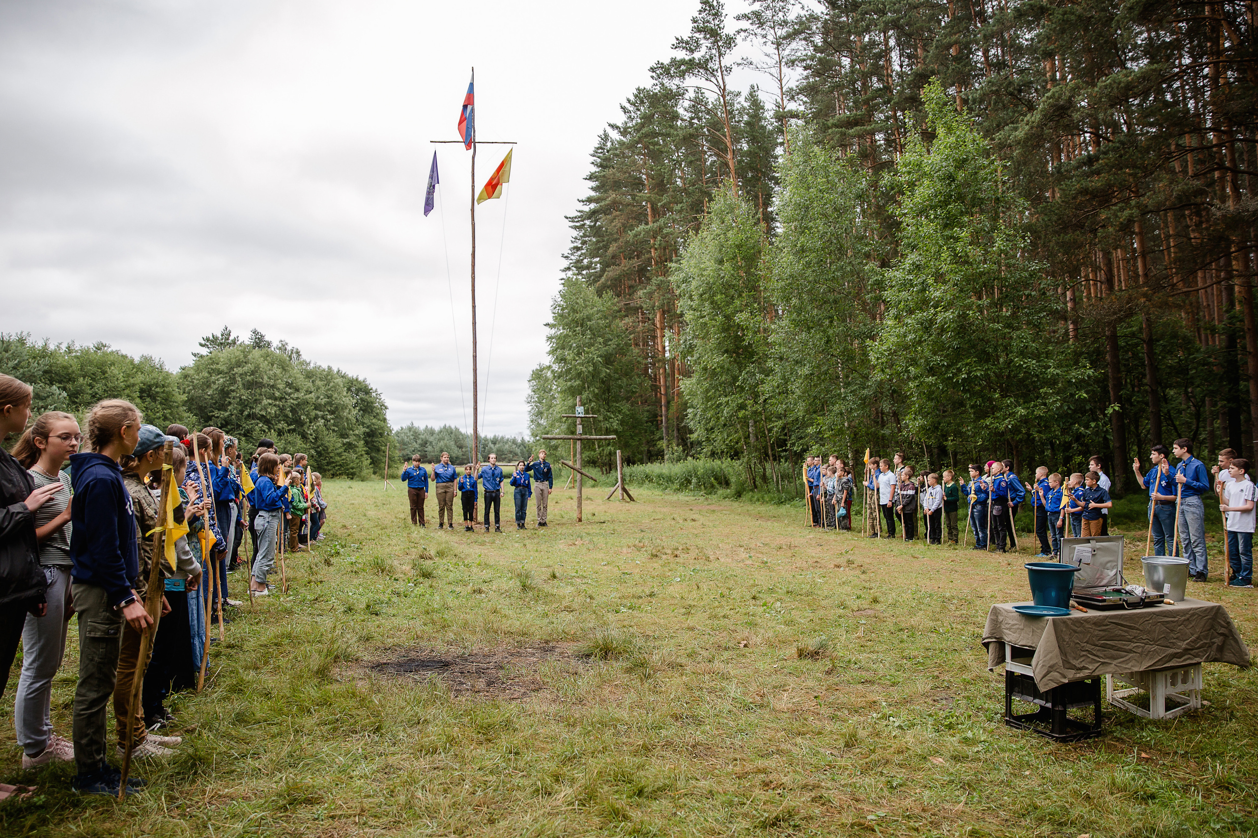 Лагерь православных следопытов в Тверской области, Дудино. Семейный и детский фотограф в Москве Вера Ускова