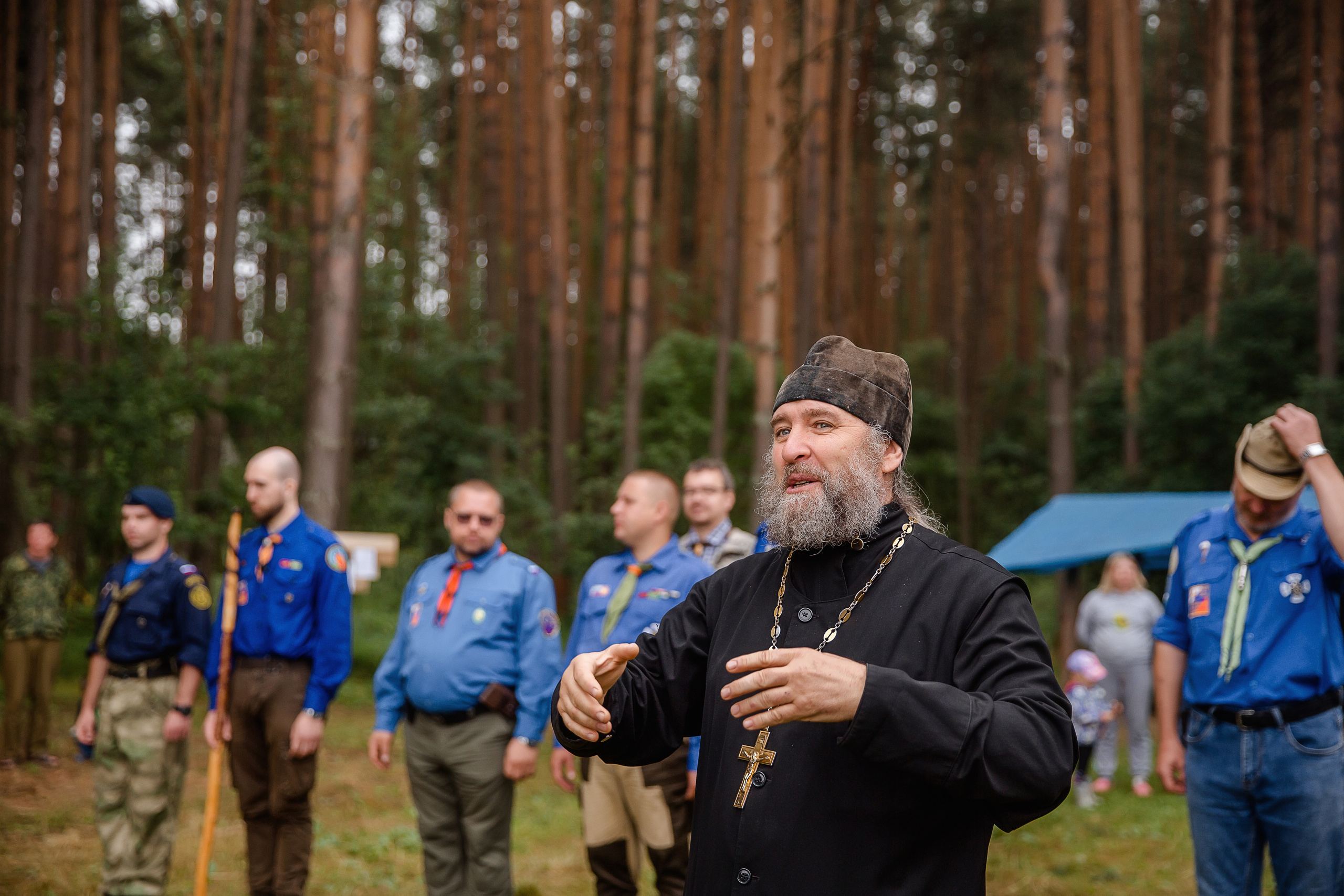 Лагерь православных следопытов в Тверской области, Дудино. Семейный и детский фотограф в Москве Вера Ускова