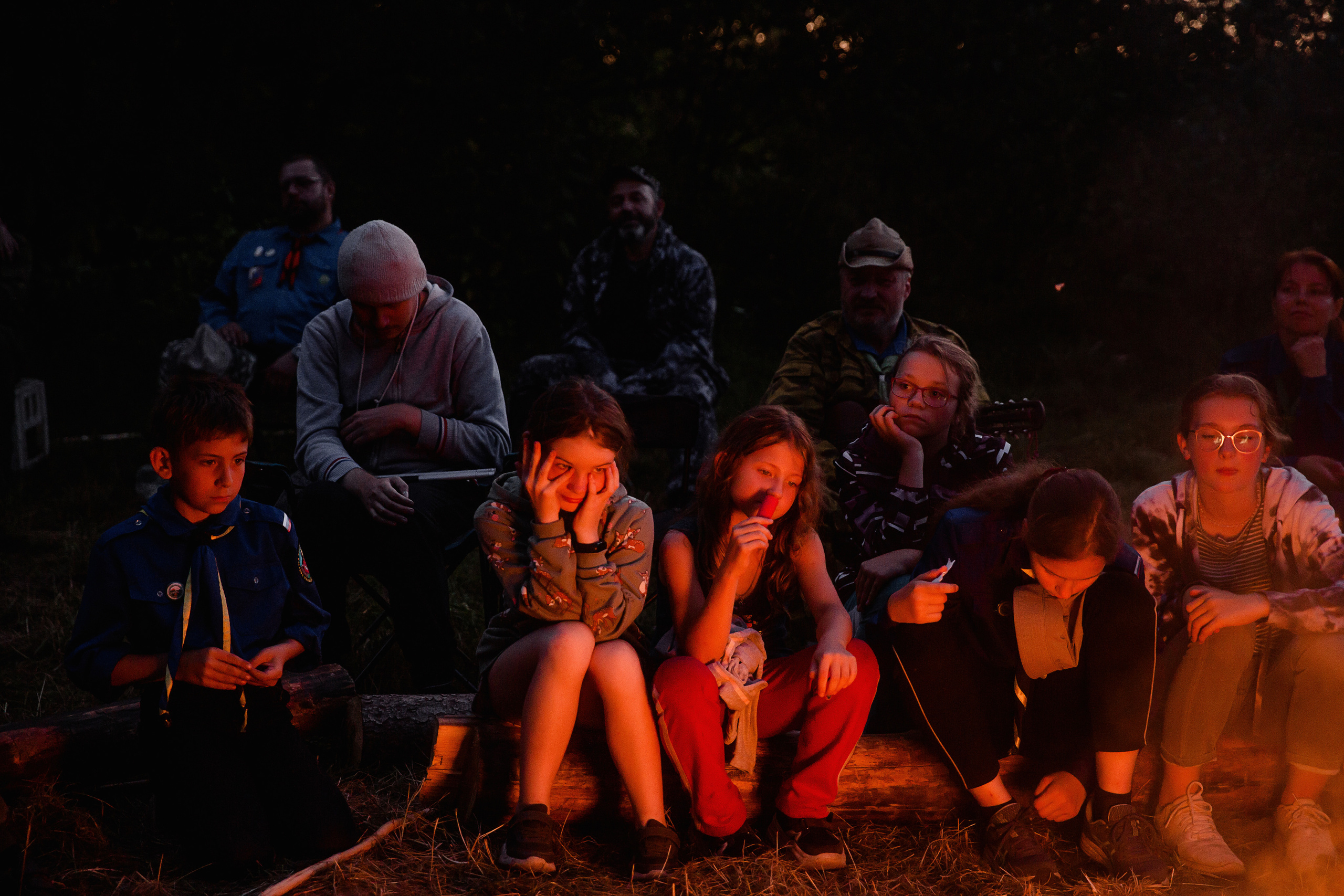 Лагерь православных следопытов в Тверской области, Дудино. Семейный и детский фотограф в Москве Вера Ускова