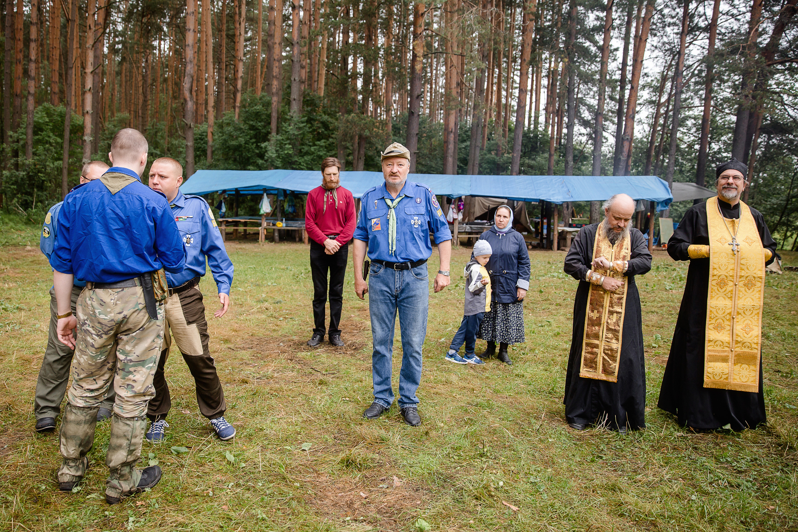 Лагерь православных следопытов в Тверской области, Дудино. Семейный и детский фотограф в Москве Вера Ускова