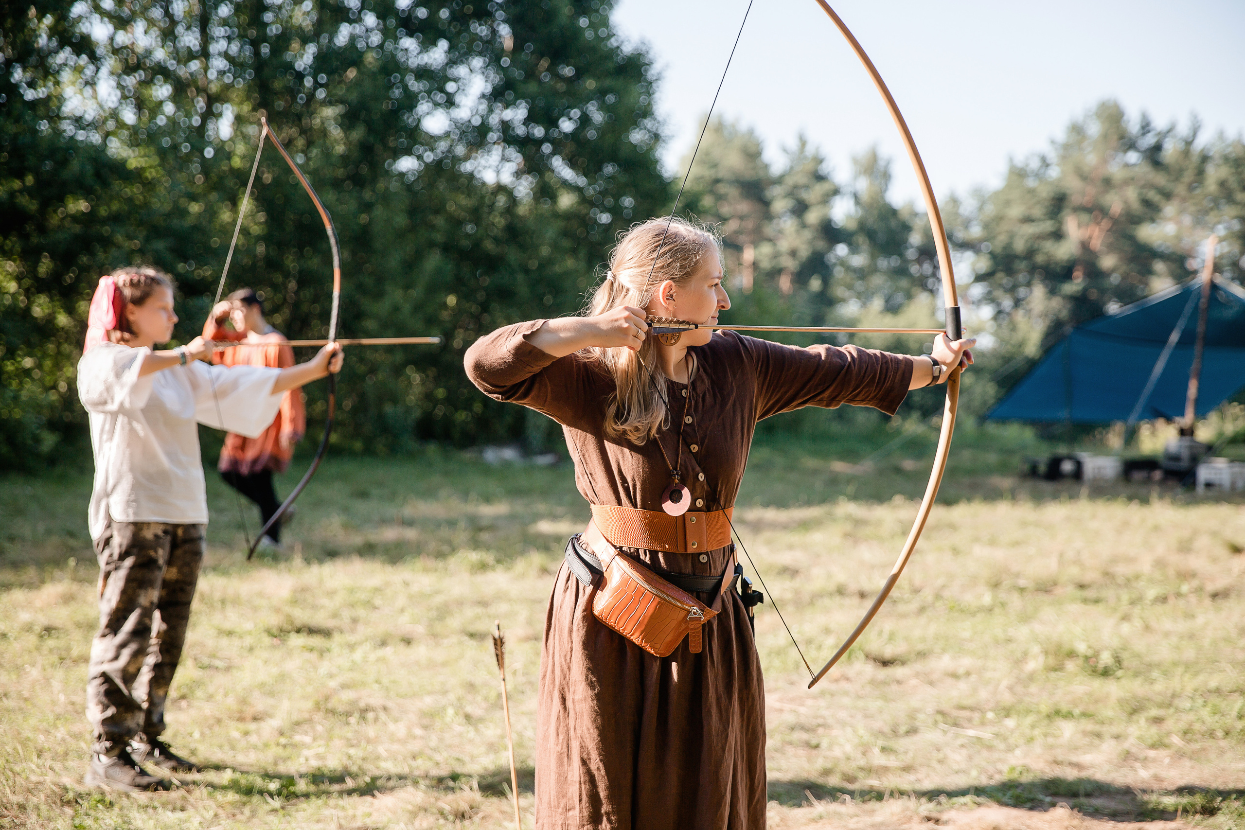 Лагерь православных следопытов в Тверской области, Дудино. Семейный и детский фотограф в Москве Вера Ускова
