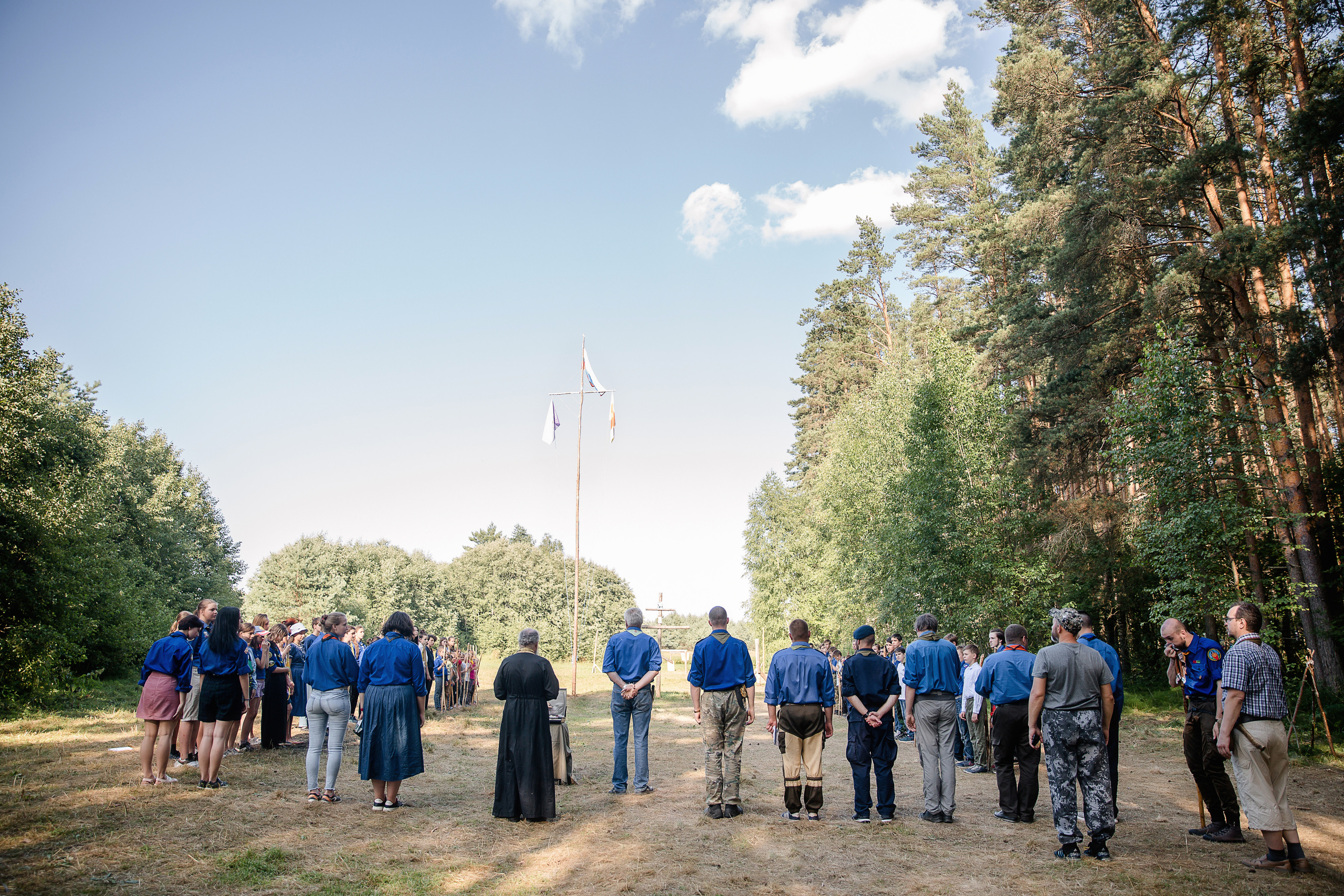 Лагерь православных следопытов в Тверской области, Дудино. Семейный и детский фотограф в Москве Вера Ускова