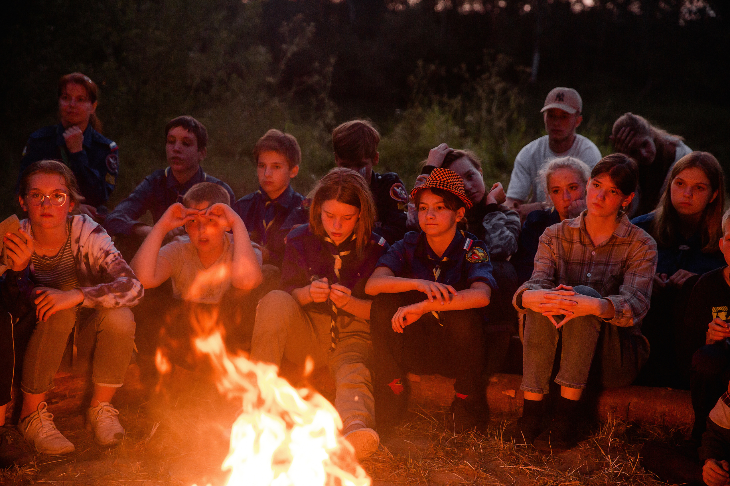 Лагерь православных следопытов в Тверской области, Дудино. Семейный и детский фотограф в Москве Вера Ускова