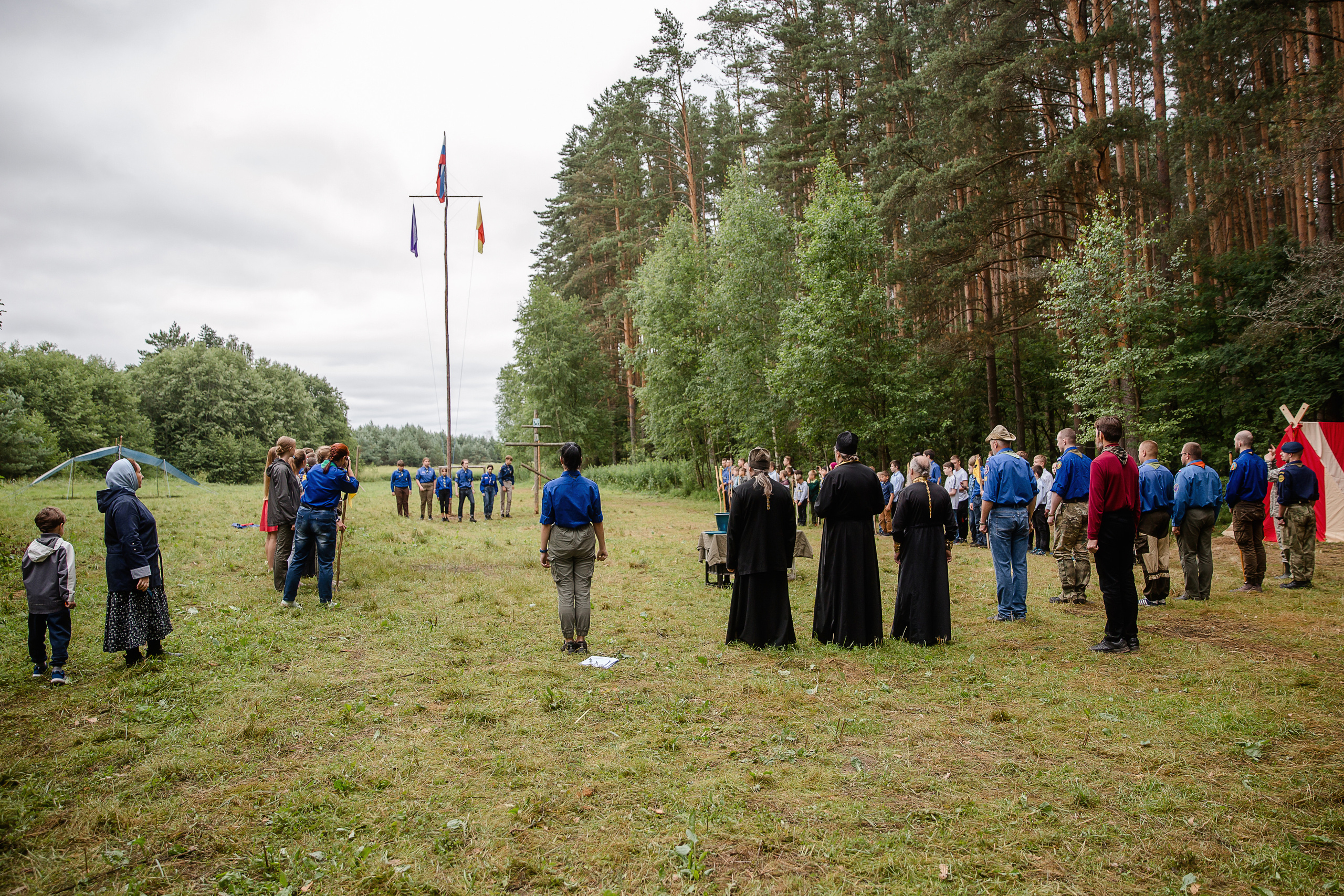 Лагерь православных следопытов в Тверской области, Дудино. Семейный и детский фотограф в Москве Вера Ускова