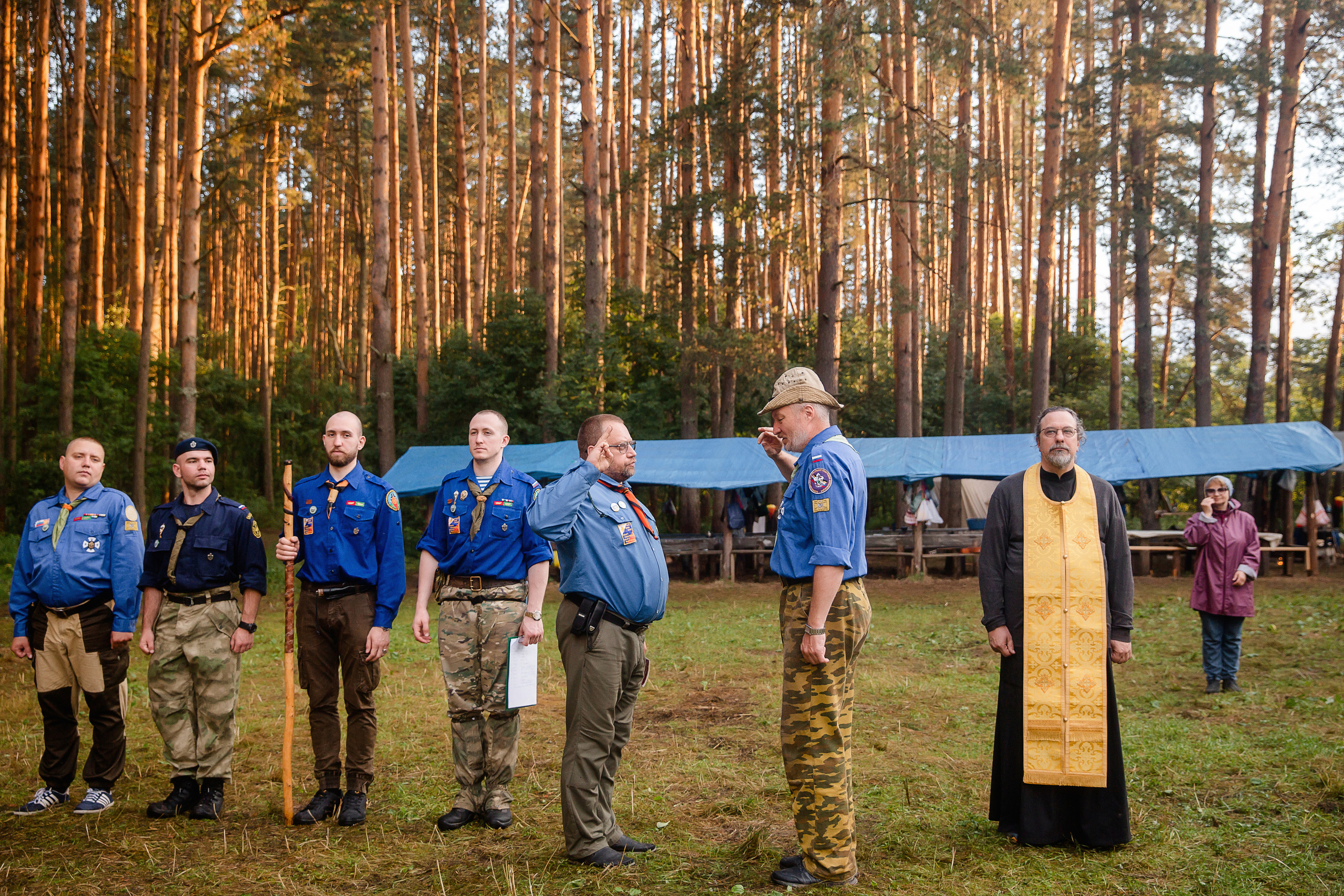 Лагерь православных следопытов в Тверской области, Дудино. Семейный и детский фотограф в Москве Вера Ускова