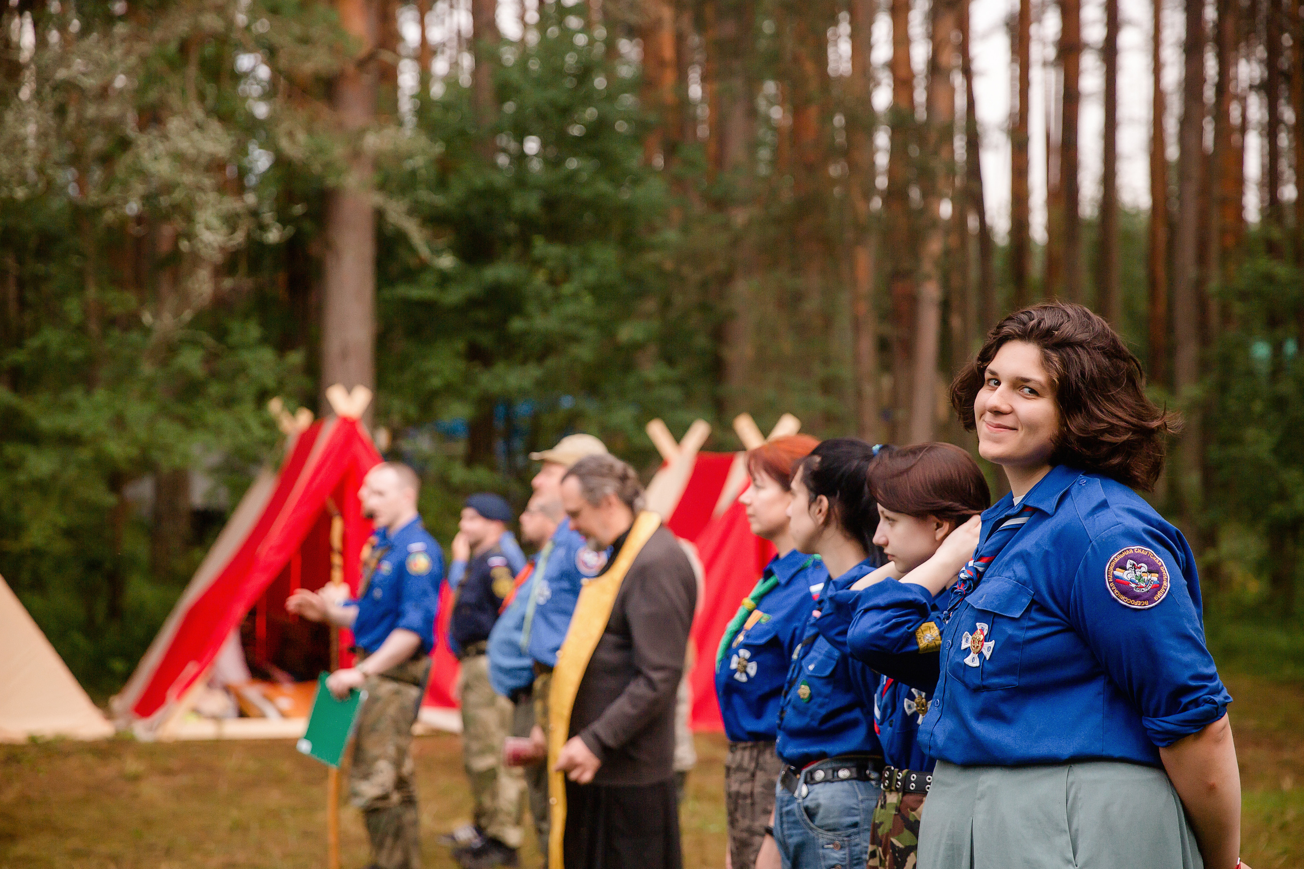 Лагерь православных следопытов в Тверской области, Дудино. Семейный и детский фотограф в Москве Вера Ускова