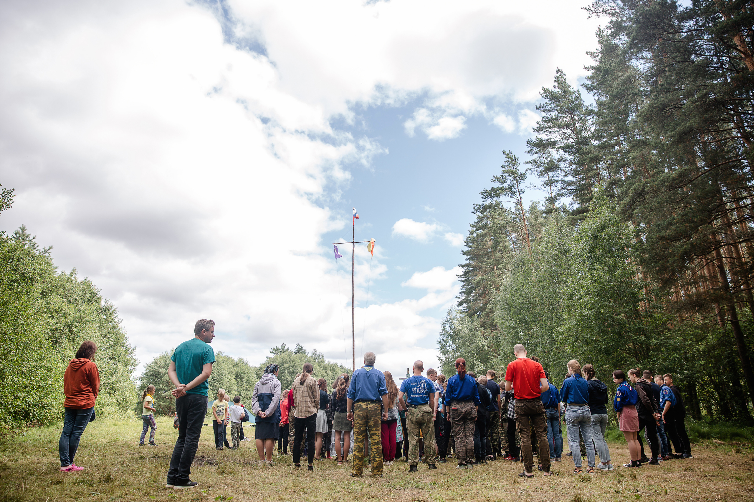 Лагерь православных следопытов в Тверской области, Дудино. Семейный и детский фотограф в Москве Вера Ускова