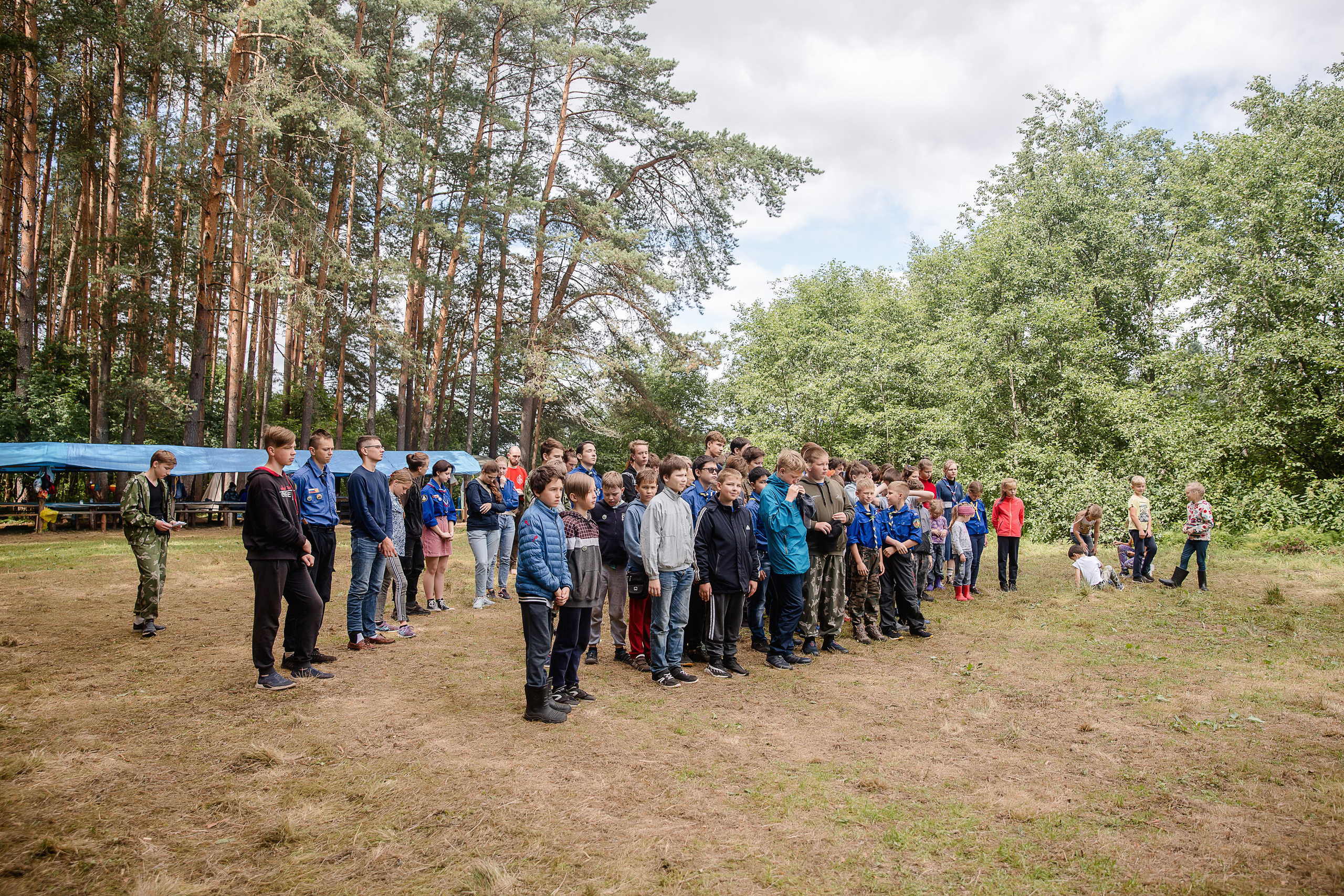 Лагерь православных следопытов в Тверской области, Дудино. Семейный и детский фотограф в Москве Вера Ускова