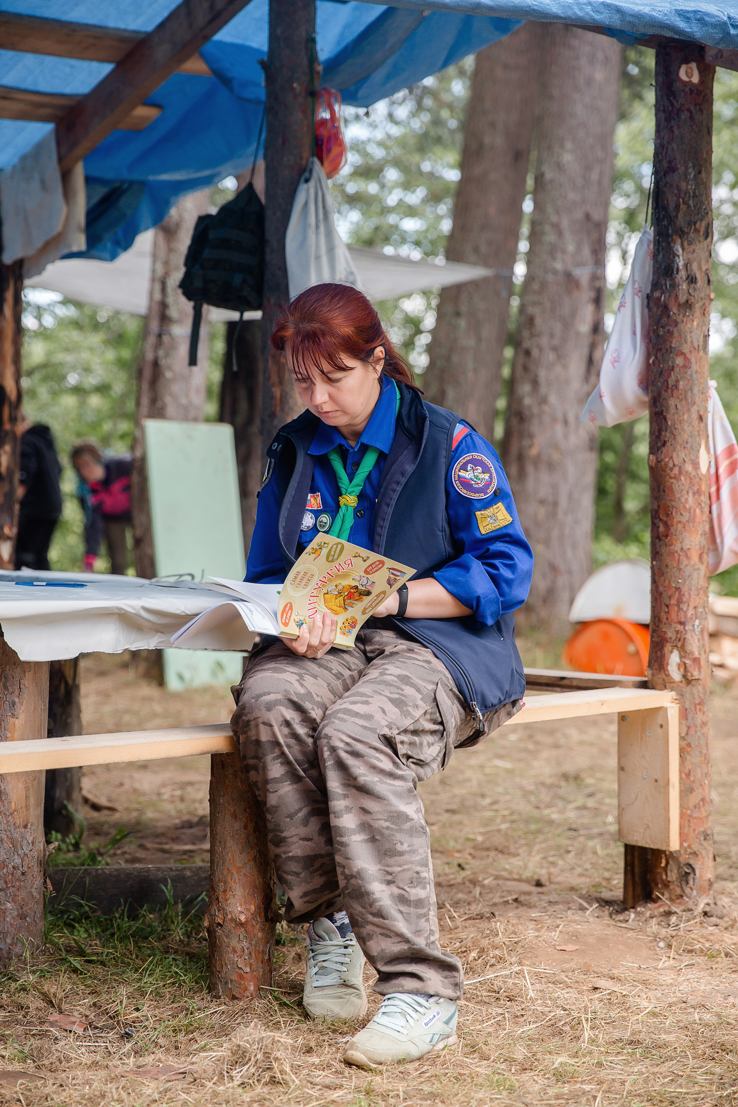 Лагерь православных следопытов в Тверской области, Дудино. Семейный и детский фотограф в Москве Вера Ускова