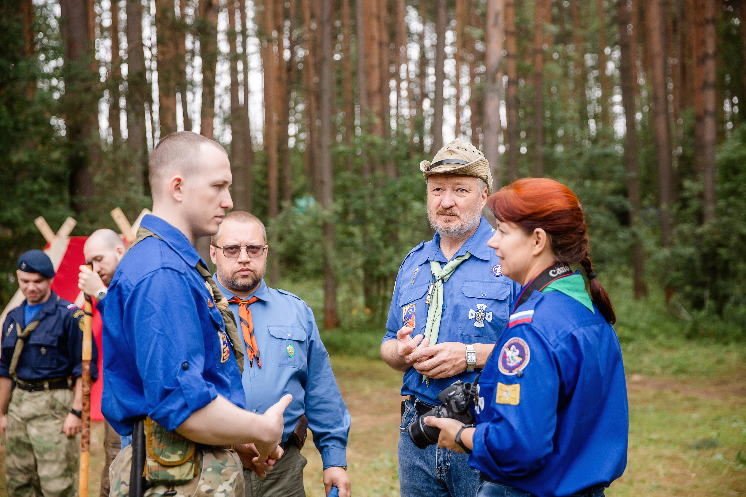 Лагерь православных следопытов в Тверской области, Дудино. Семейный и детский фотограф в Москве Вера Ускова