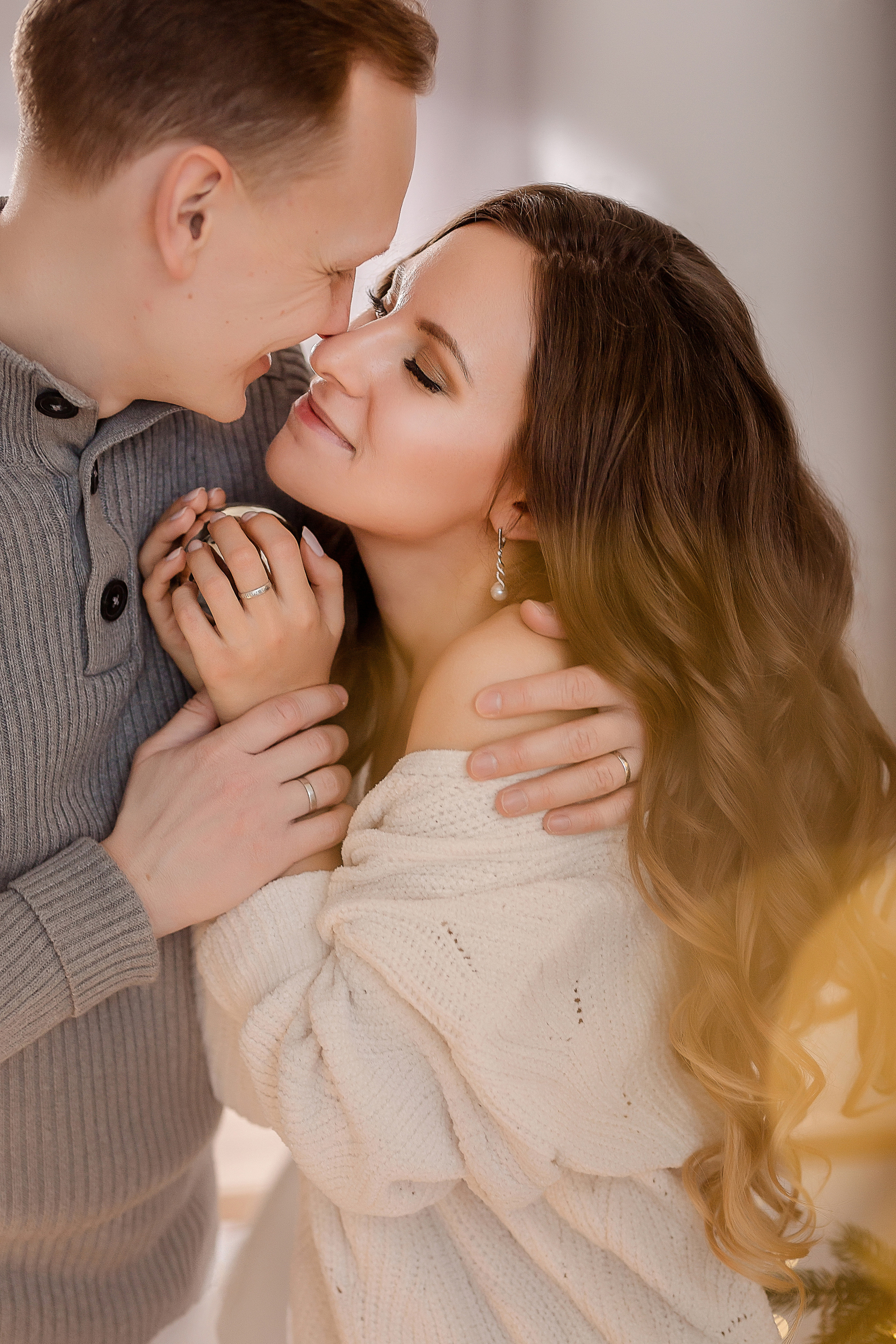 Новогодняя фотосессия в фотостудии. Семейный и детский фотограф в Москве Вера Ускова