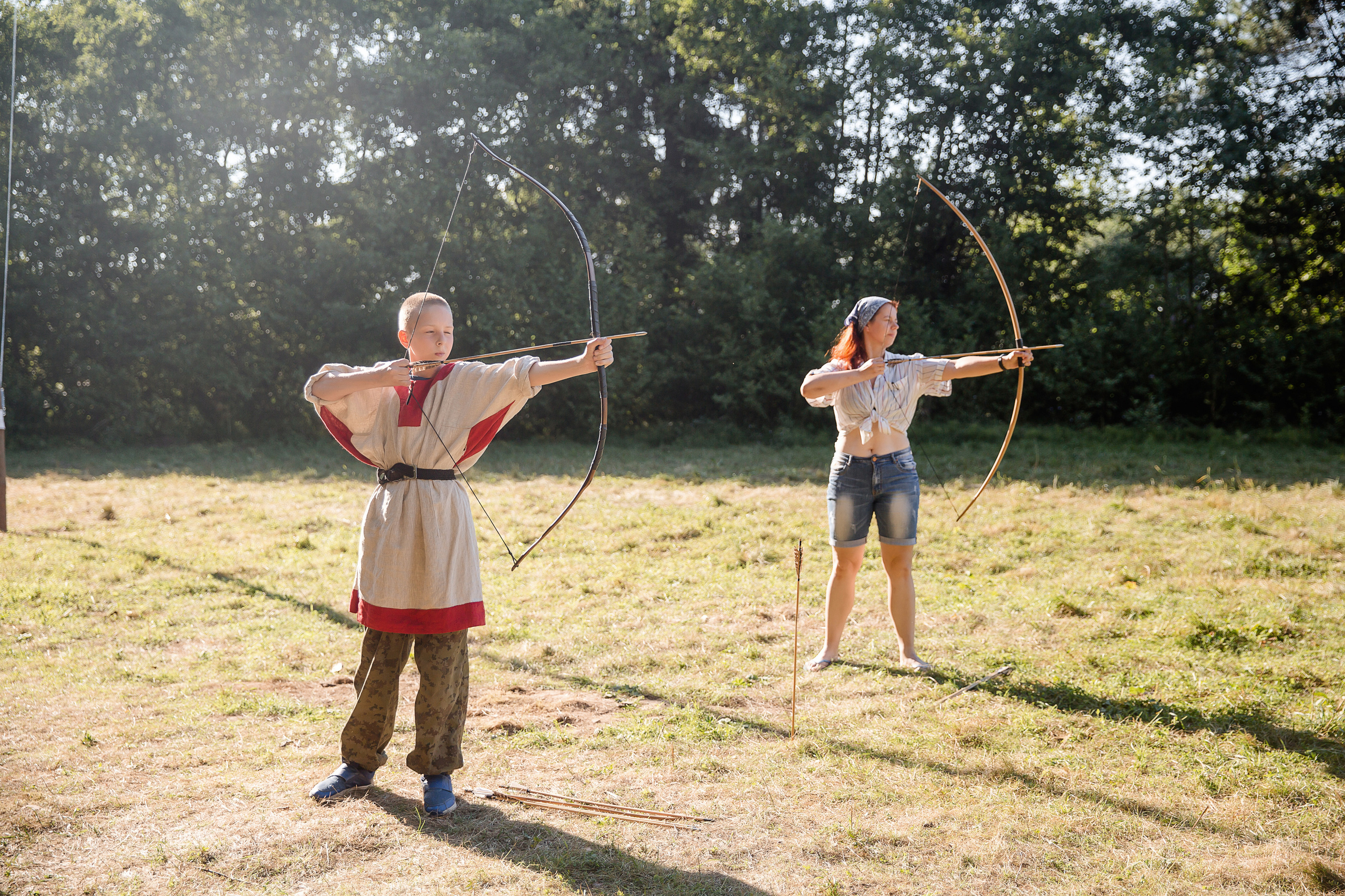 Лагерь православных следопытов в Тверской области, Дудино. Семейный и детский фотограф в Москве Вера Ускова