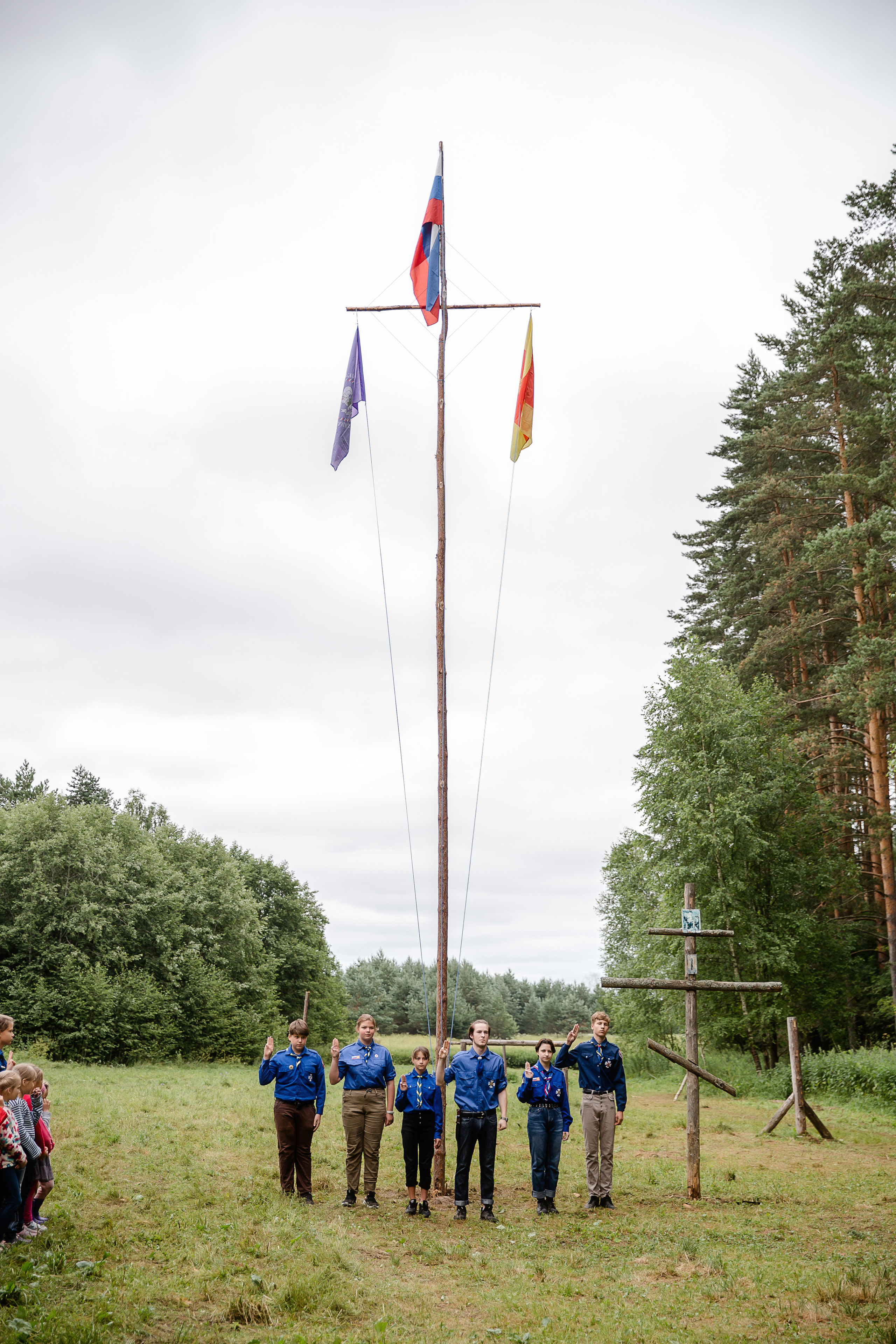 Лагерь православных следопытов в Тверской области, Дудино. Семейный и детский фотограф в Москве Вера Ускова