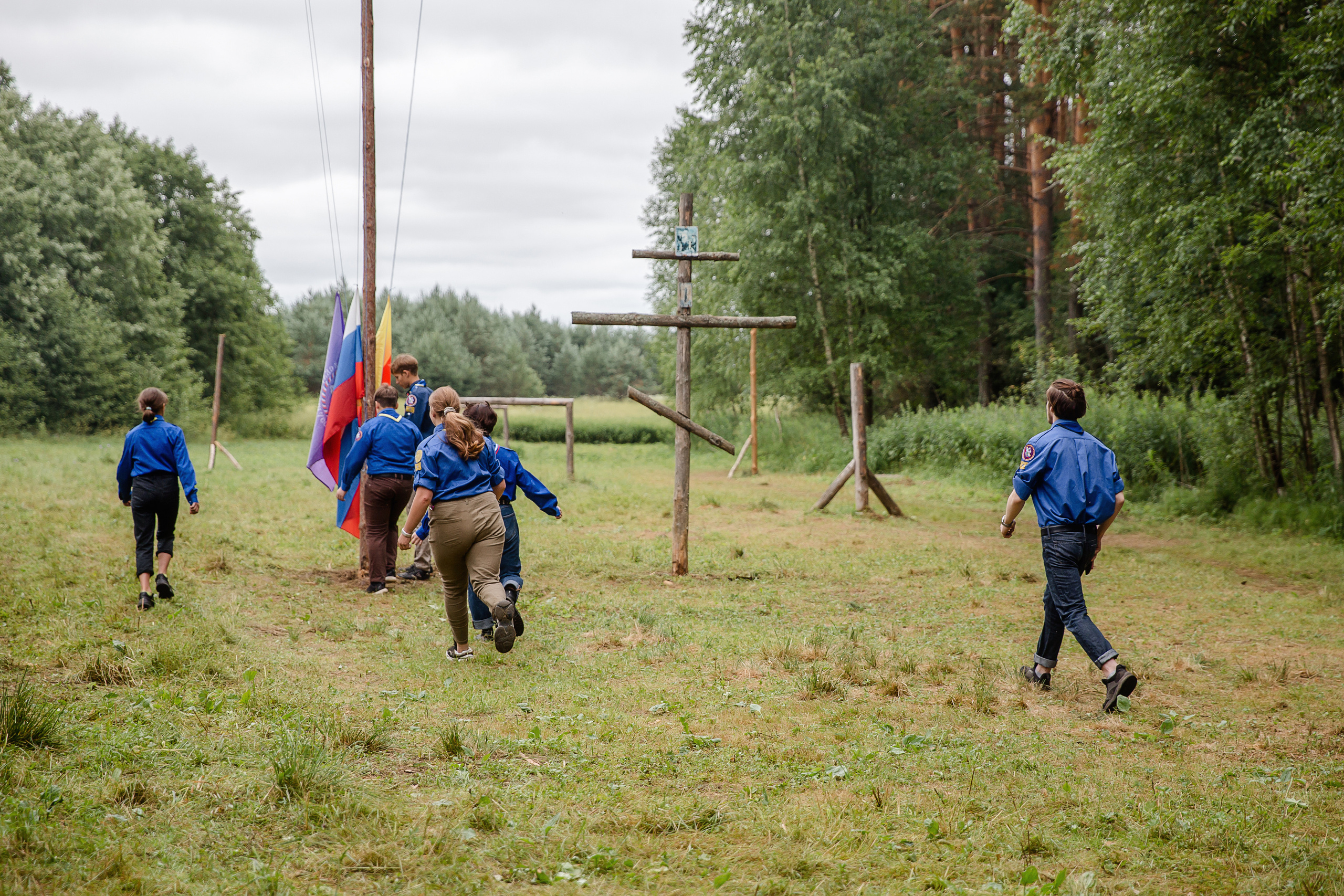 Лагерь православных следопытов в Тверской области, Дудино. Семейный и детский фотограф в Москве Вера Ускова