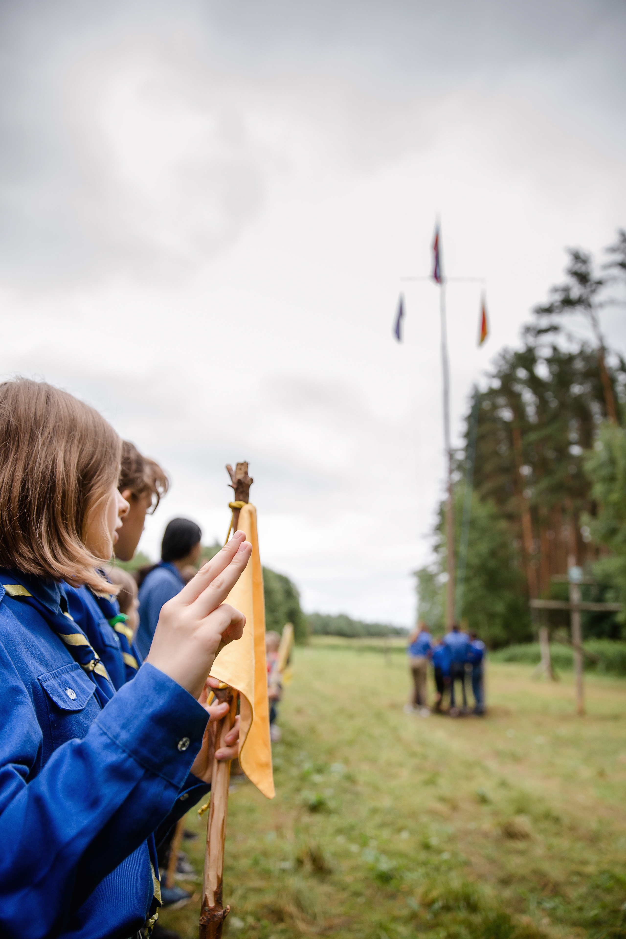 Лагерь православных следопытов в Тверской области, Дудино. Семейный и детский фотограф в Москве Вера Ускова