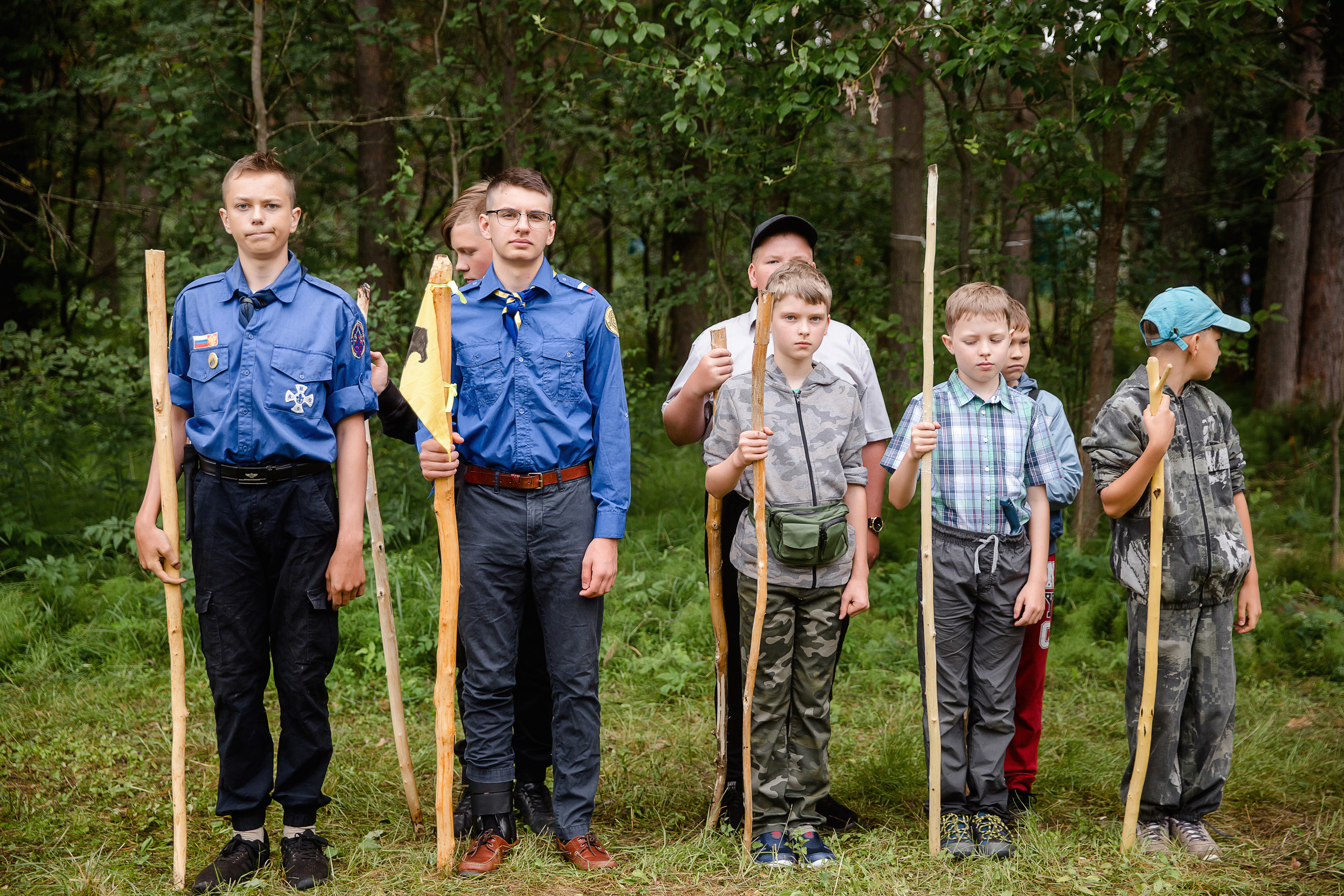 Лагерь православных следопытов в Тверской области, Дудино. Семейный и детский фотограф в Москве Вера Ускова