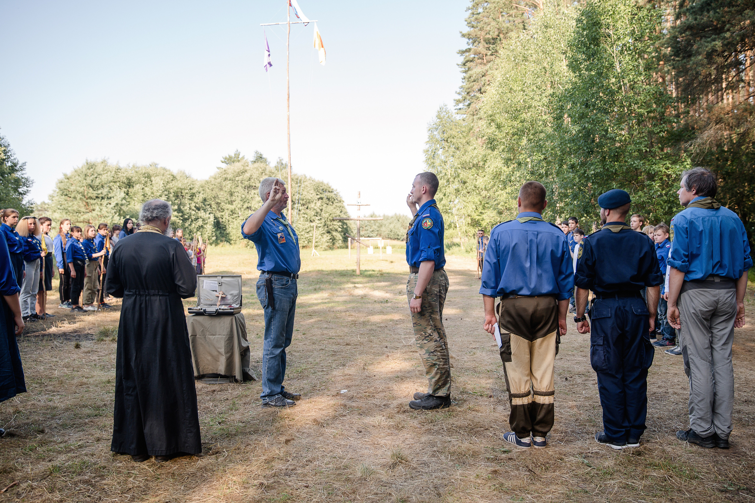 Лагерь православных следопытов в Тверской области, Дудино. Семейный и детский фотограф в Москве Вера Ускова