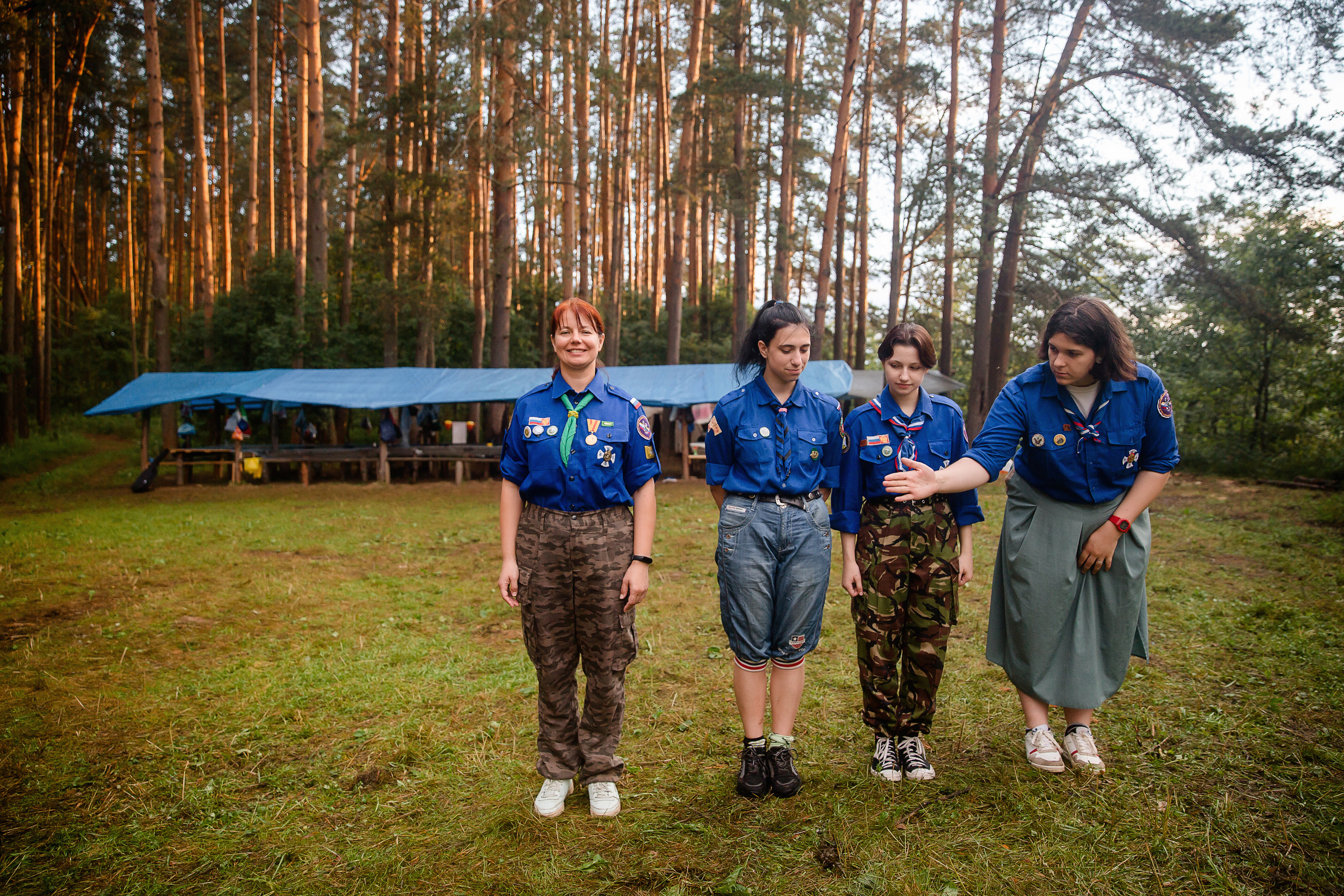 Лагерь православных следопытов в Тверской области, Дудино. Семейный и детский фотограф в Москве Вера Ускова